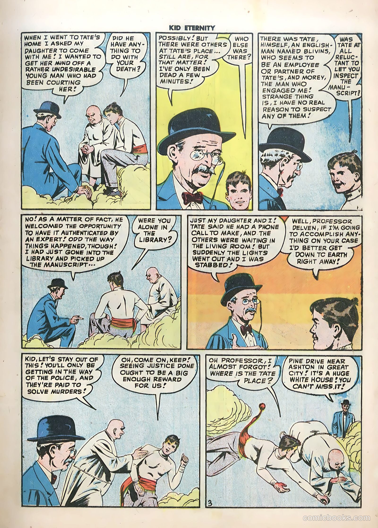 Kid Eternity #12 (1948) — page 5 of 52