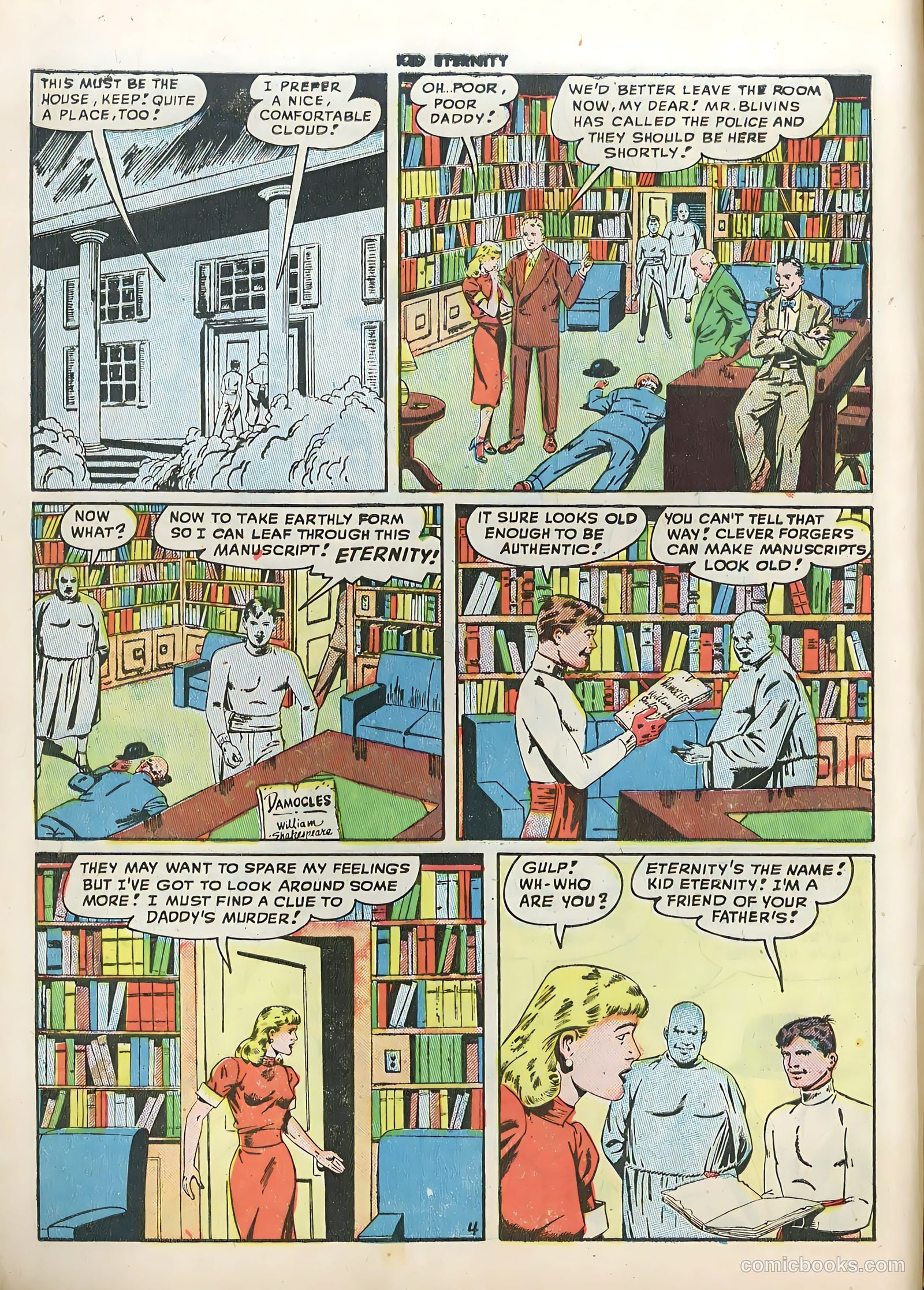 Kid Eternity #12 (1948) — page 6 of 52