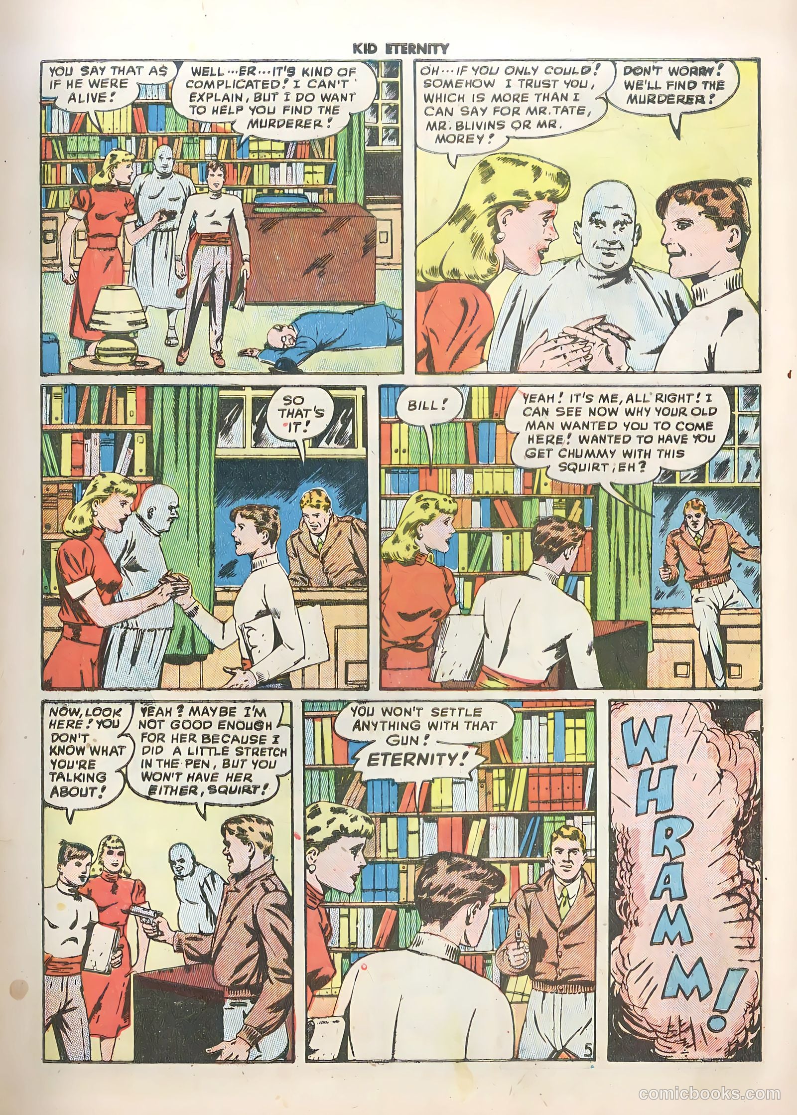 Kid Eternity #12 (1948) — page 7 of 52