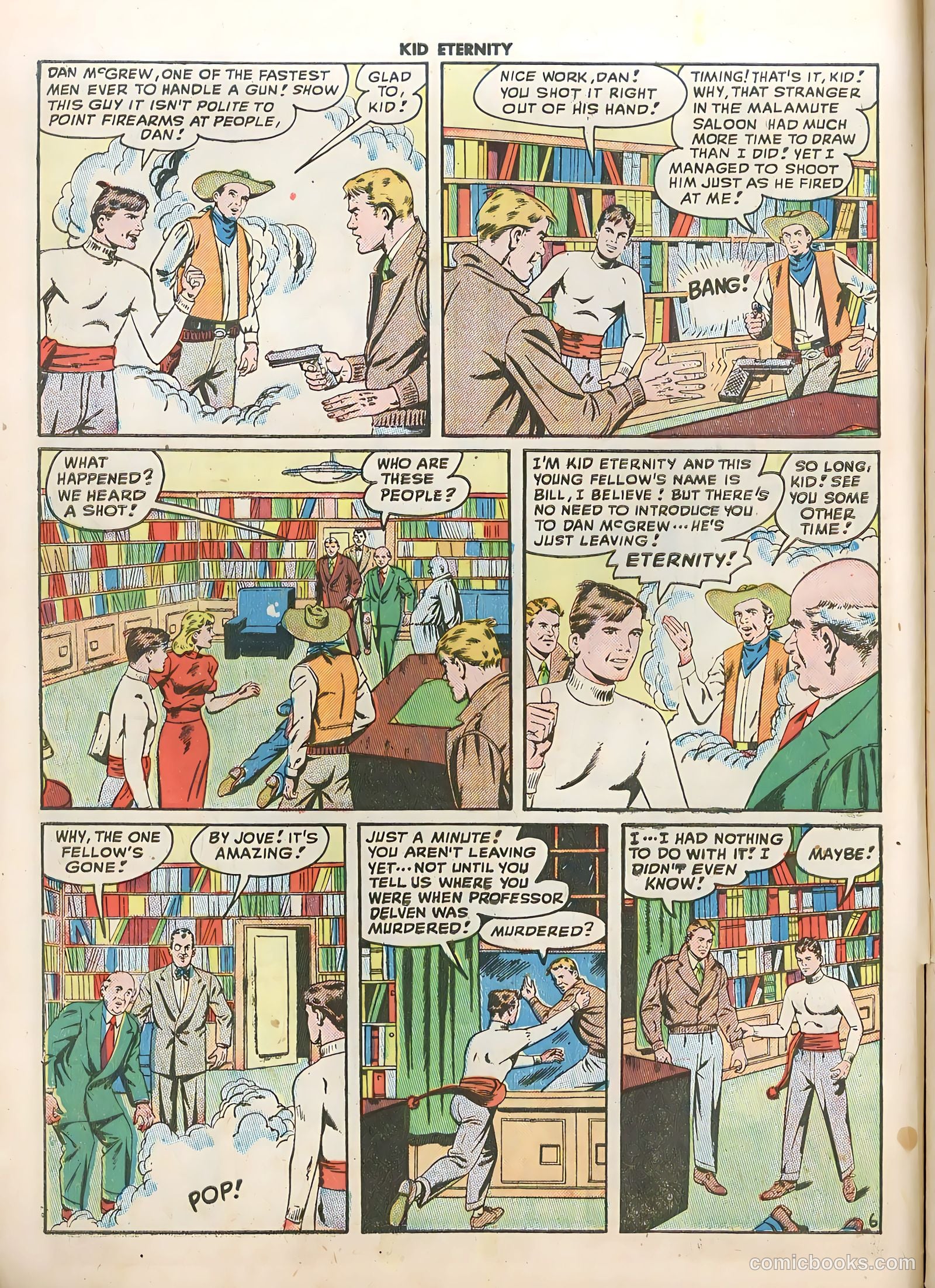 Kid Eternity #12 (1948) — page 8 of 52