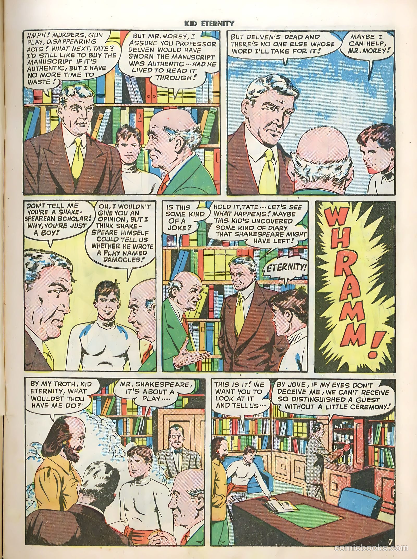 Kid Eternity #12 (1948) — page 9 of 52