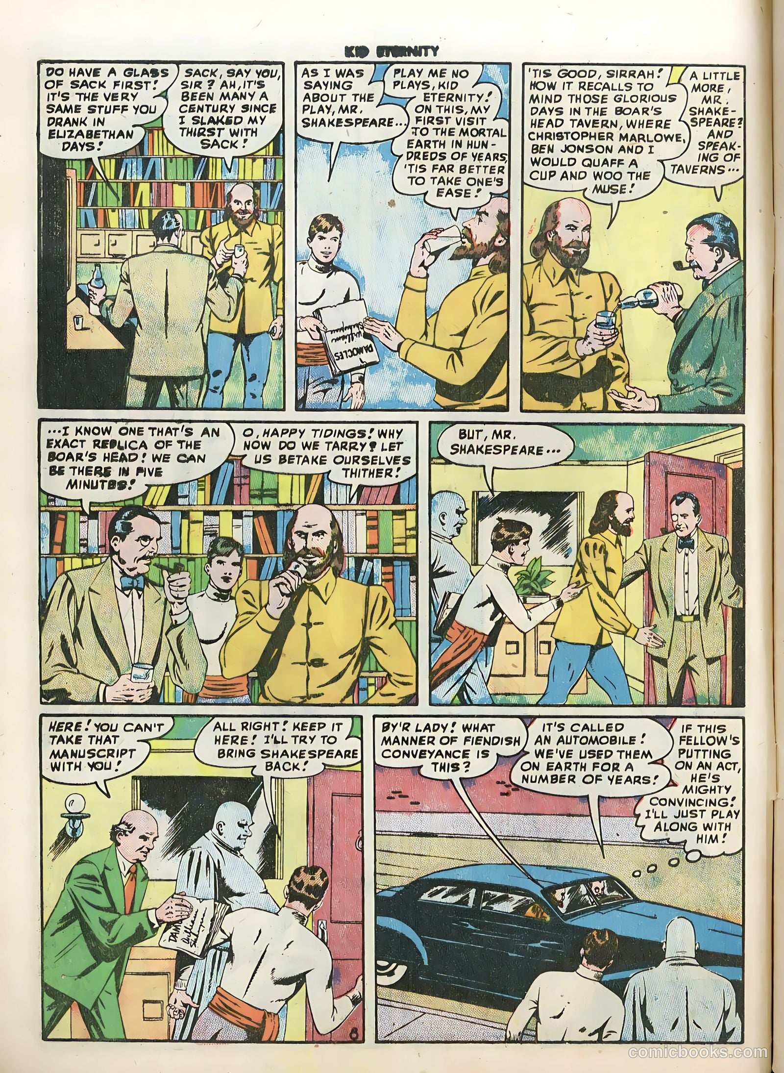 Kid Eternity #12 (1948) — page 10 of 52