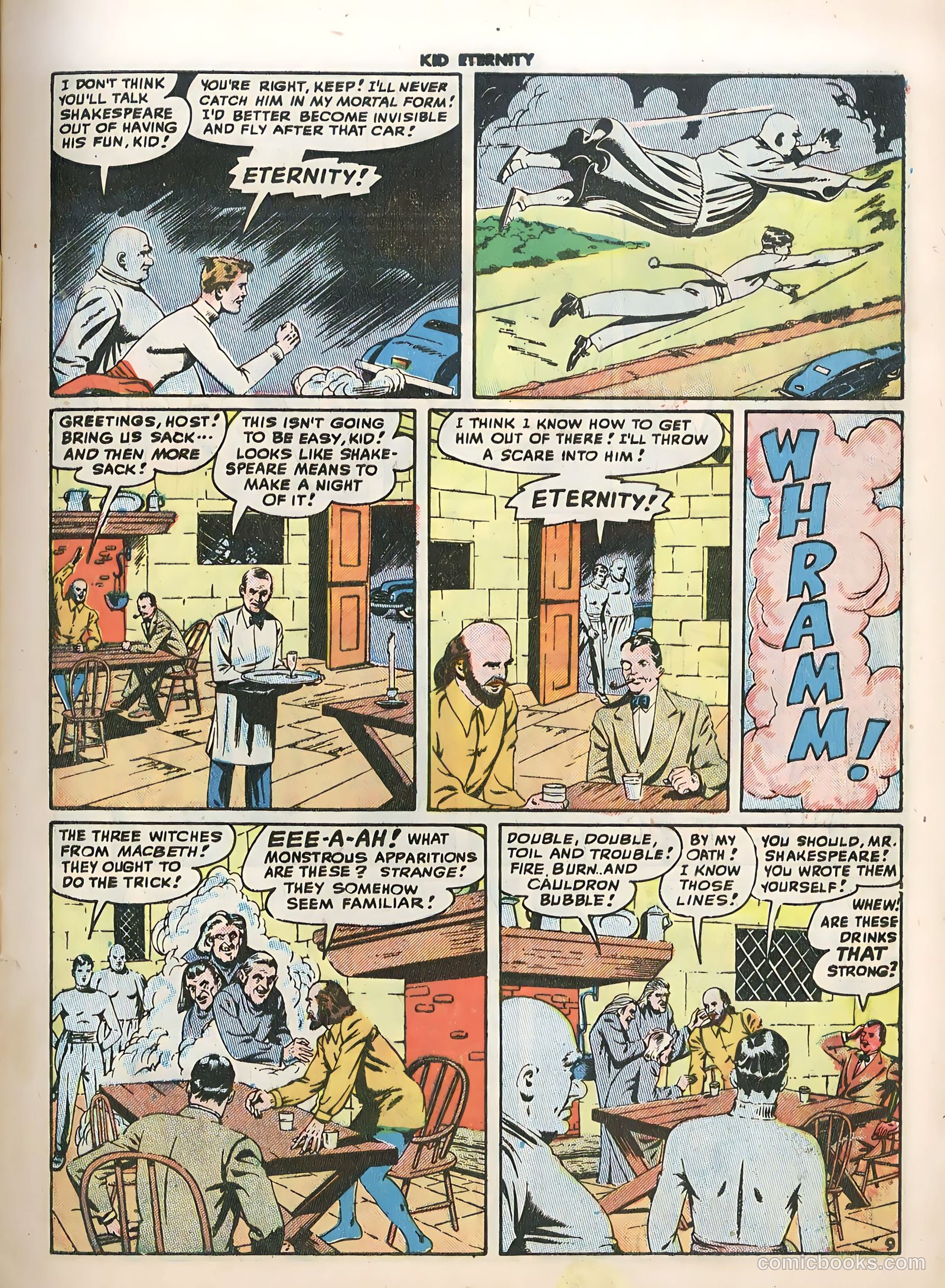 Kid Eternity #12 (1948) — page 11 of 52