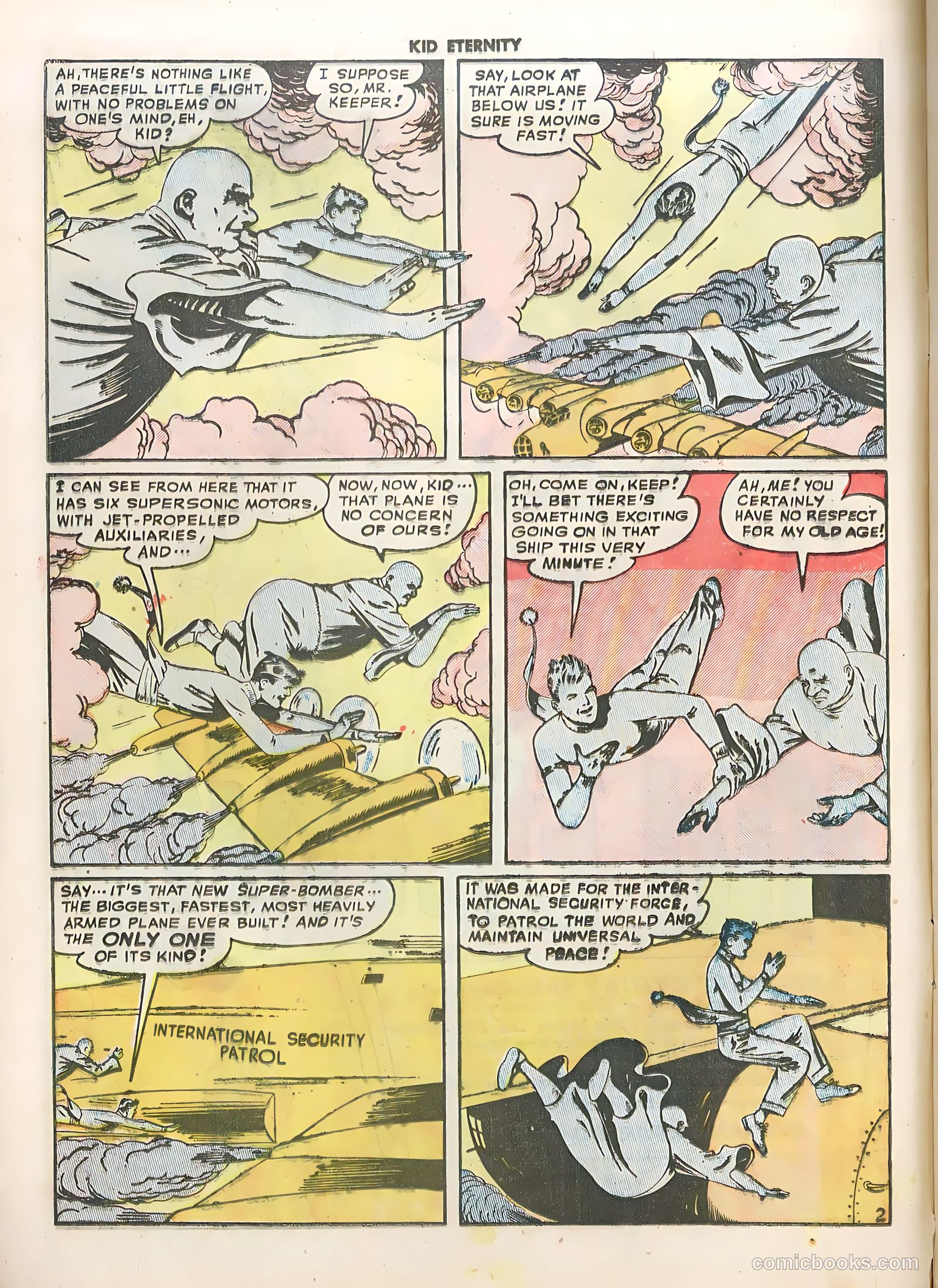Kid Eternity #12 (1948) — page 16 of 52