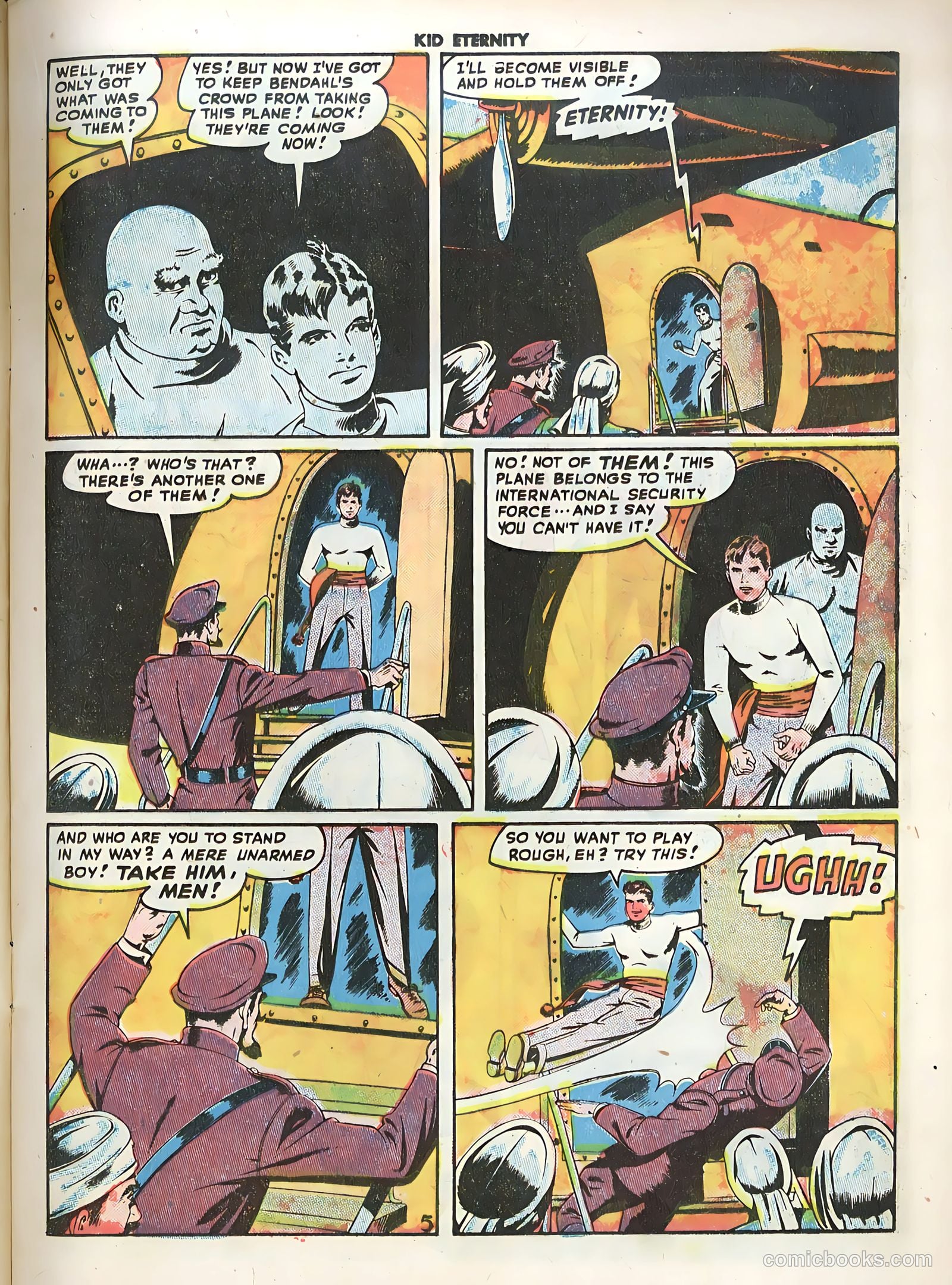 Kid Eternity #12 (1948) — page 19 of 52