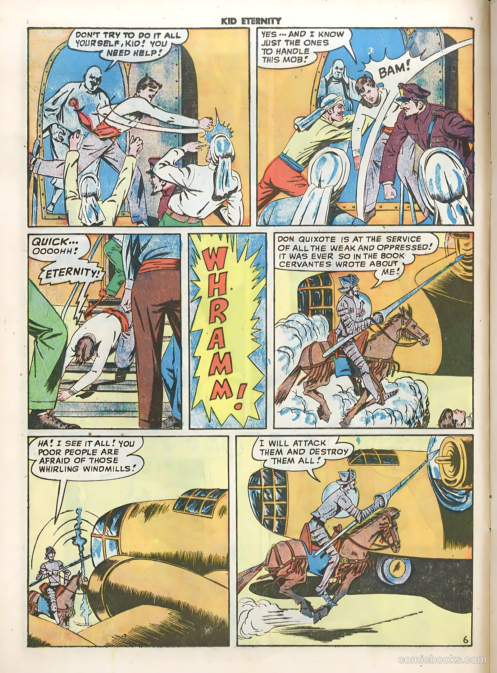 Kid Eternity #12 (1948) — page 20 of 52