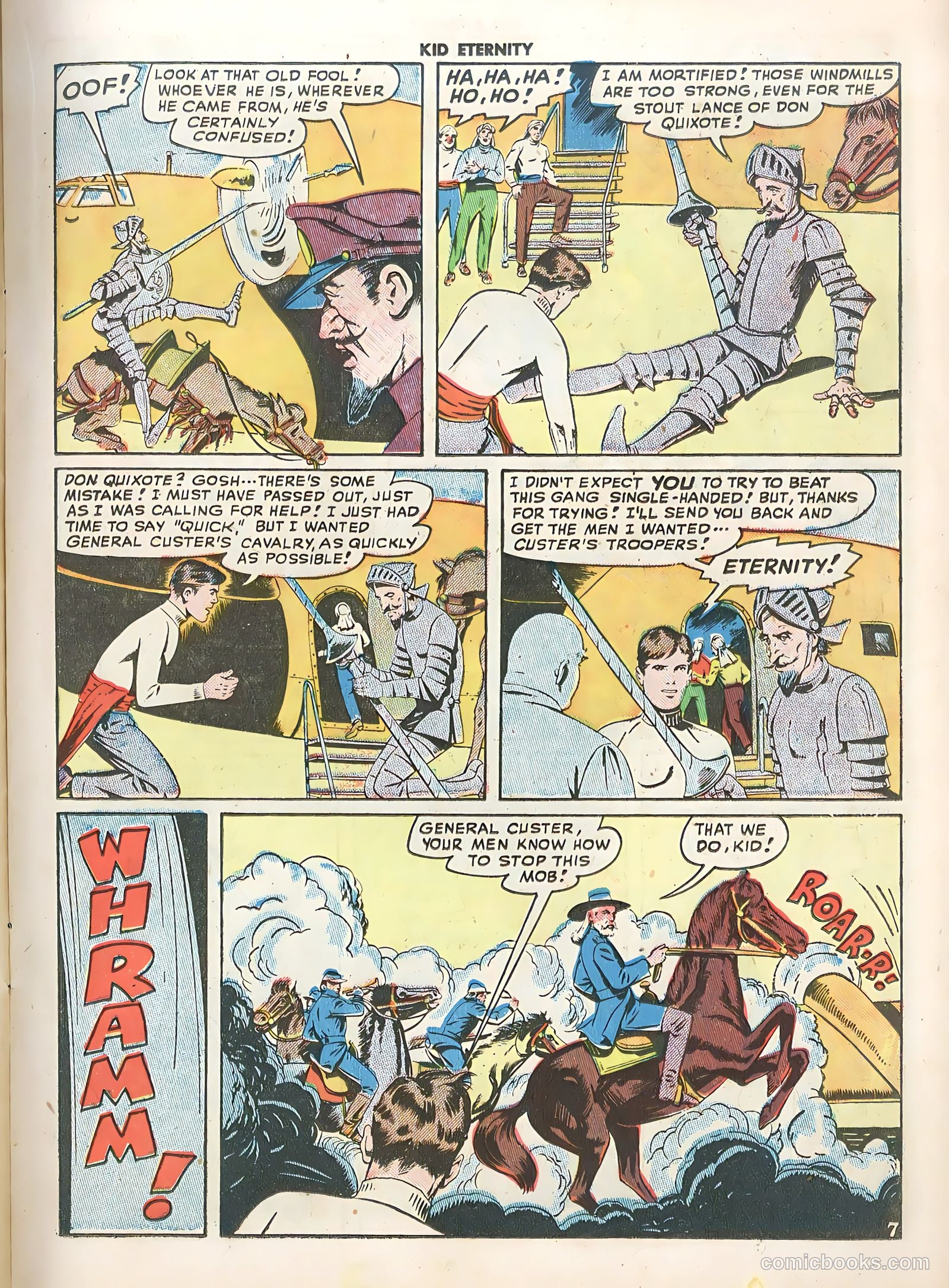 Kid Eternity #12 (1948) — page 21 of 52