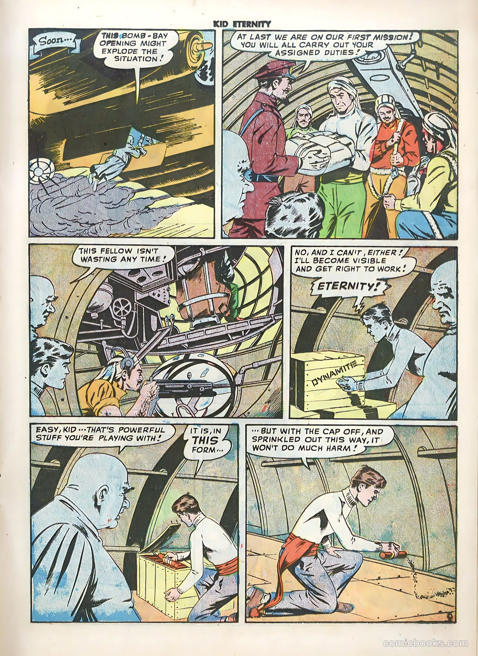 Kid Eternity #12 (1948) — page 23 of 52