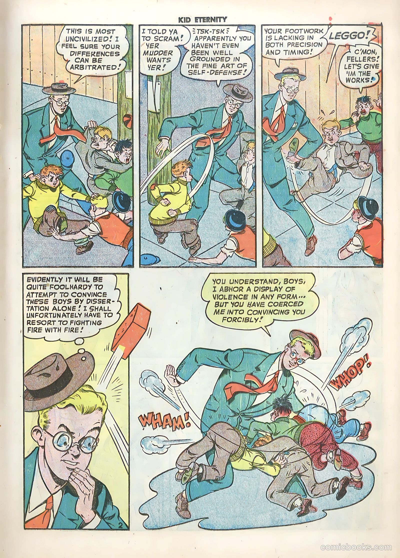 Kid Eternity #12 (1948) — page 27 of 52
