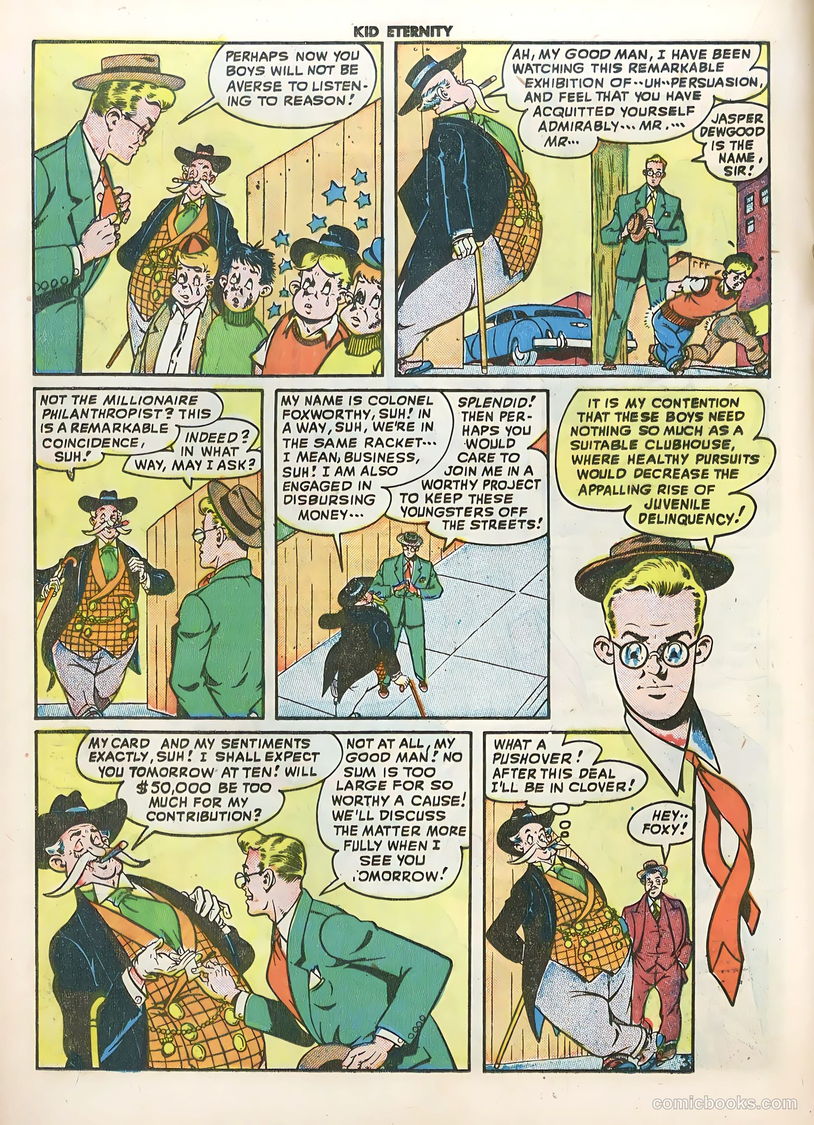 Kid Eternity #12 (1948) — page 28 of 52