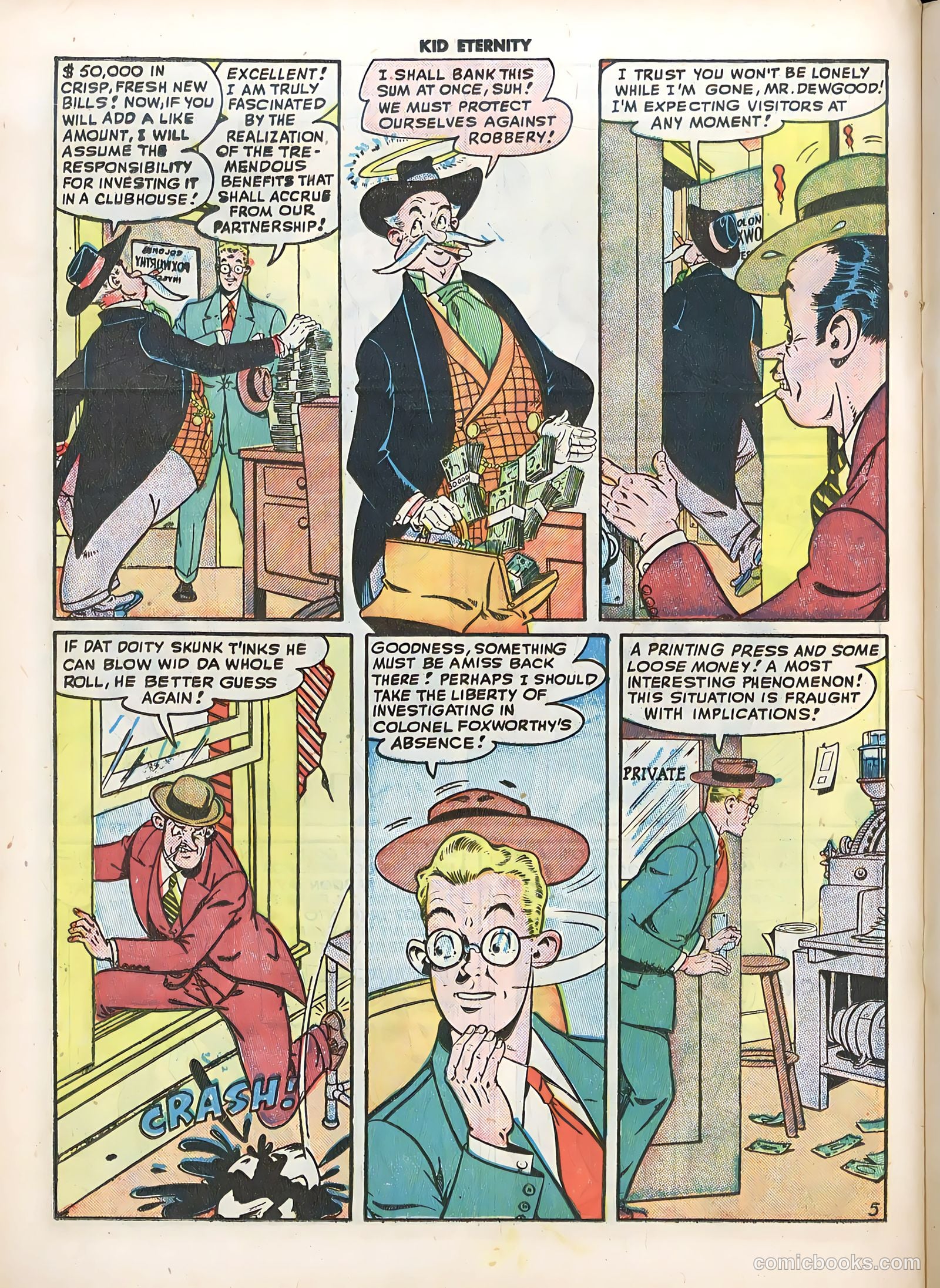 Kid Eternity #12 (1948) — page 30 of 52