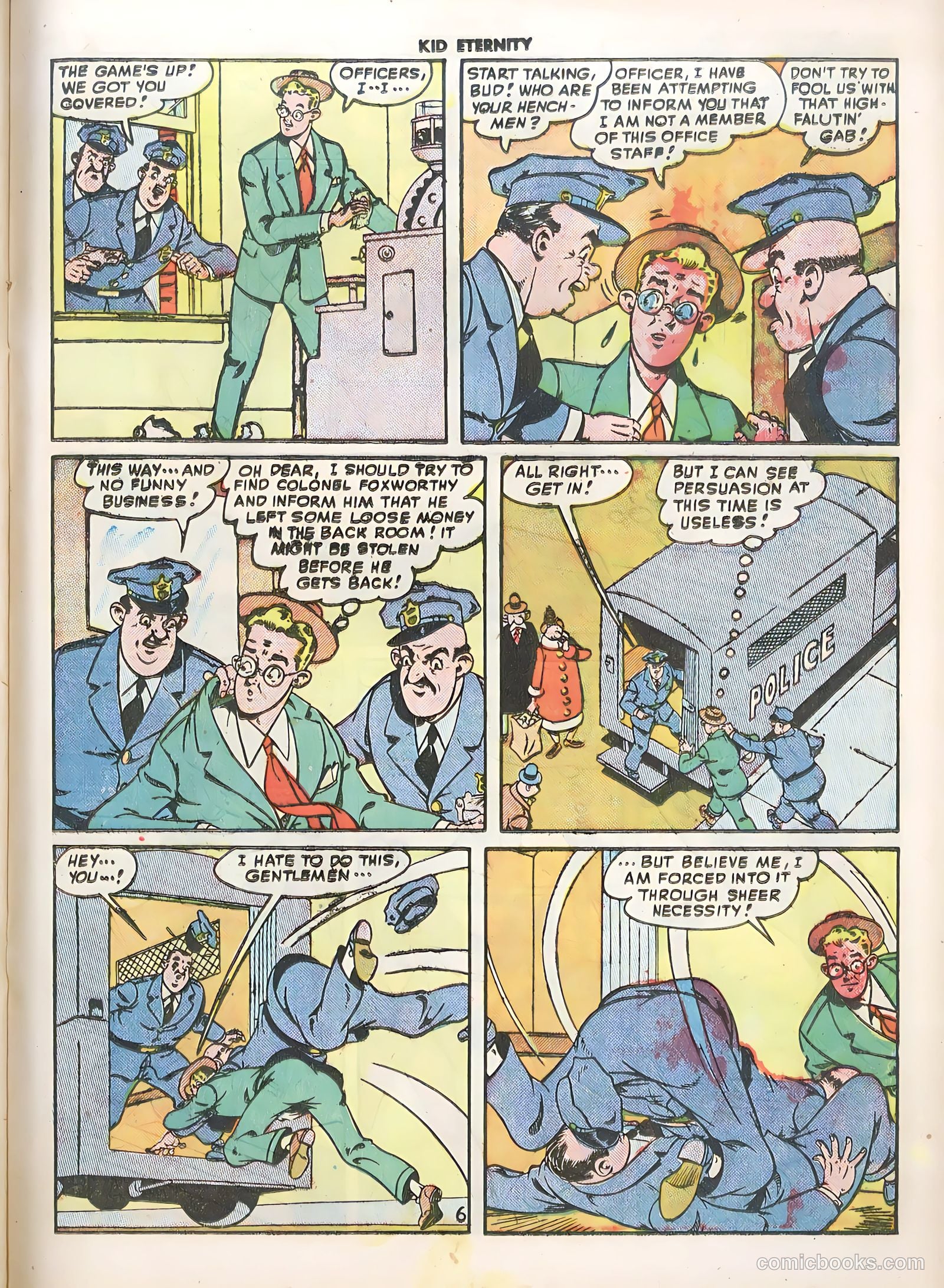 Kid Eternity #12 (1948) — page 31 of 52