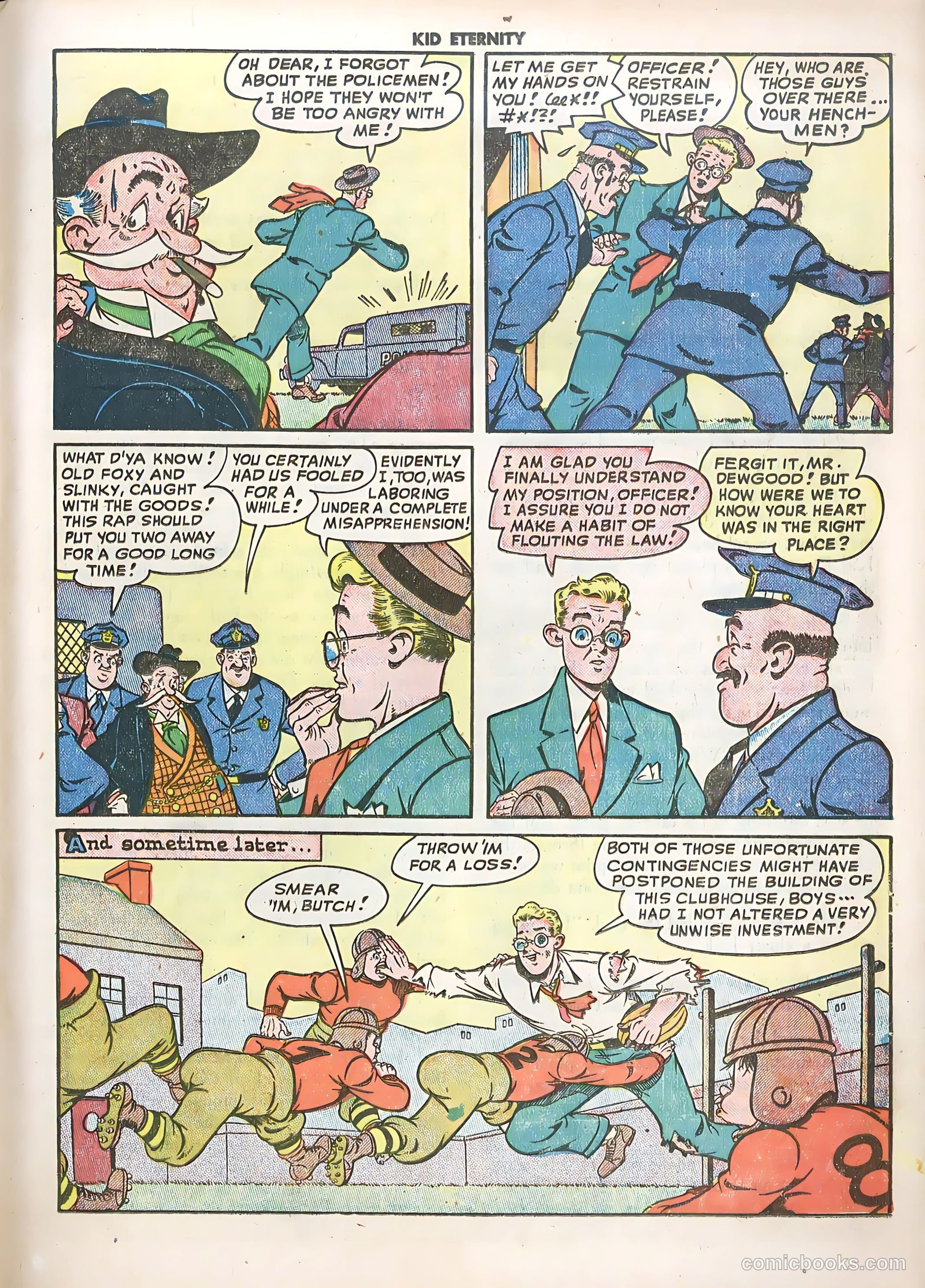 Kid Eternity #12 (1948) — page 33 of 52