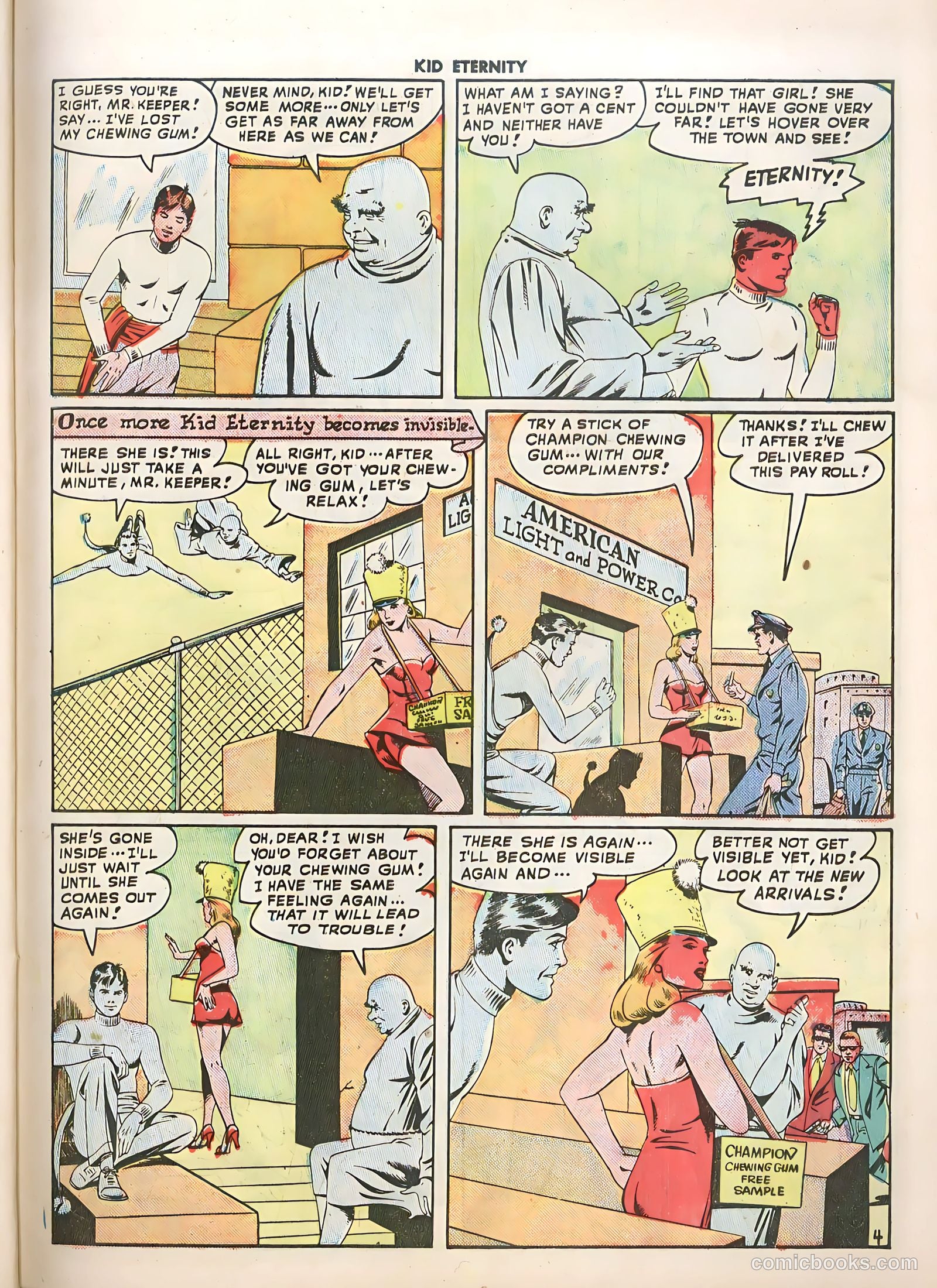 Kid Eternity #12 (1948) — page 39 of 52