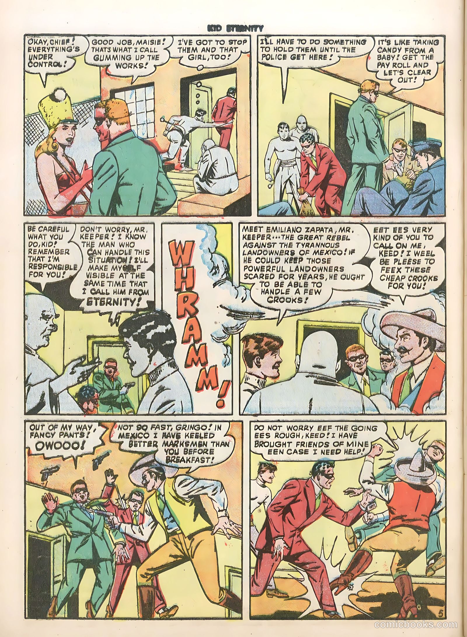 Kid Eternity #12 (1948) — page 40 of 52