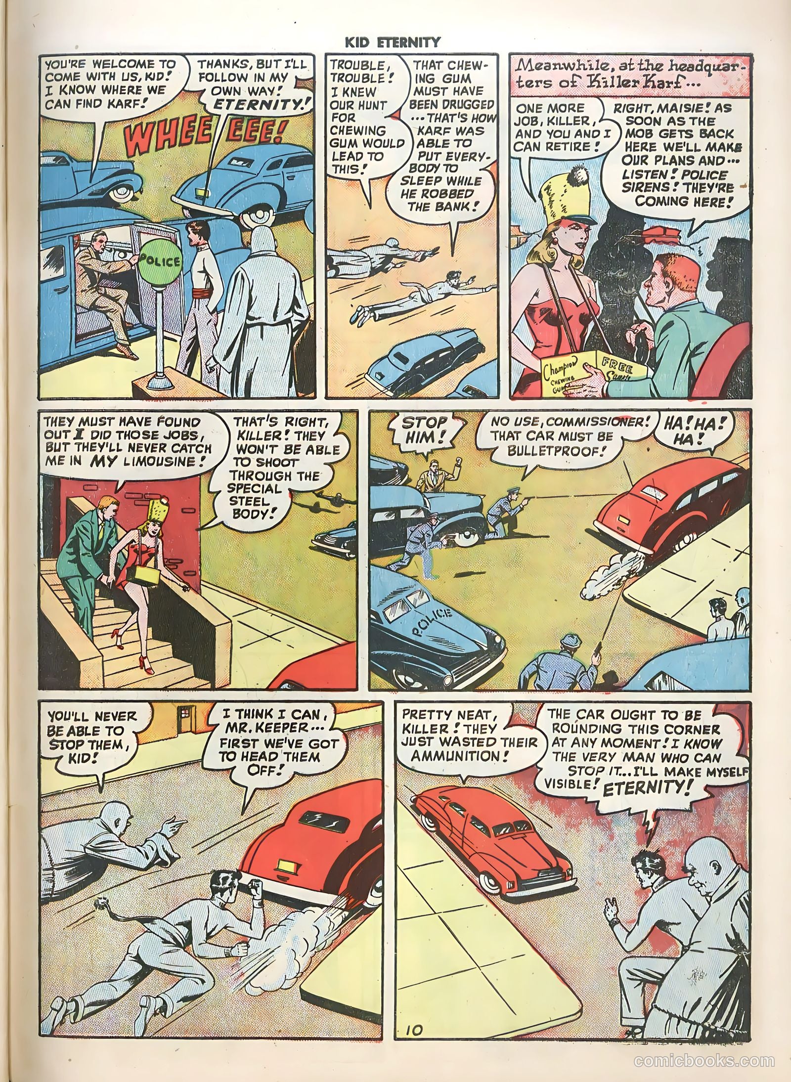 Kid Eternity #12 (1948) — page 45 of 52
