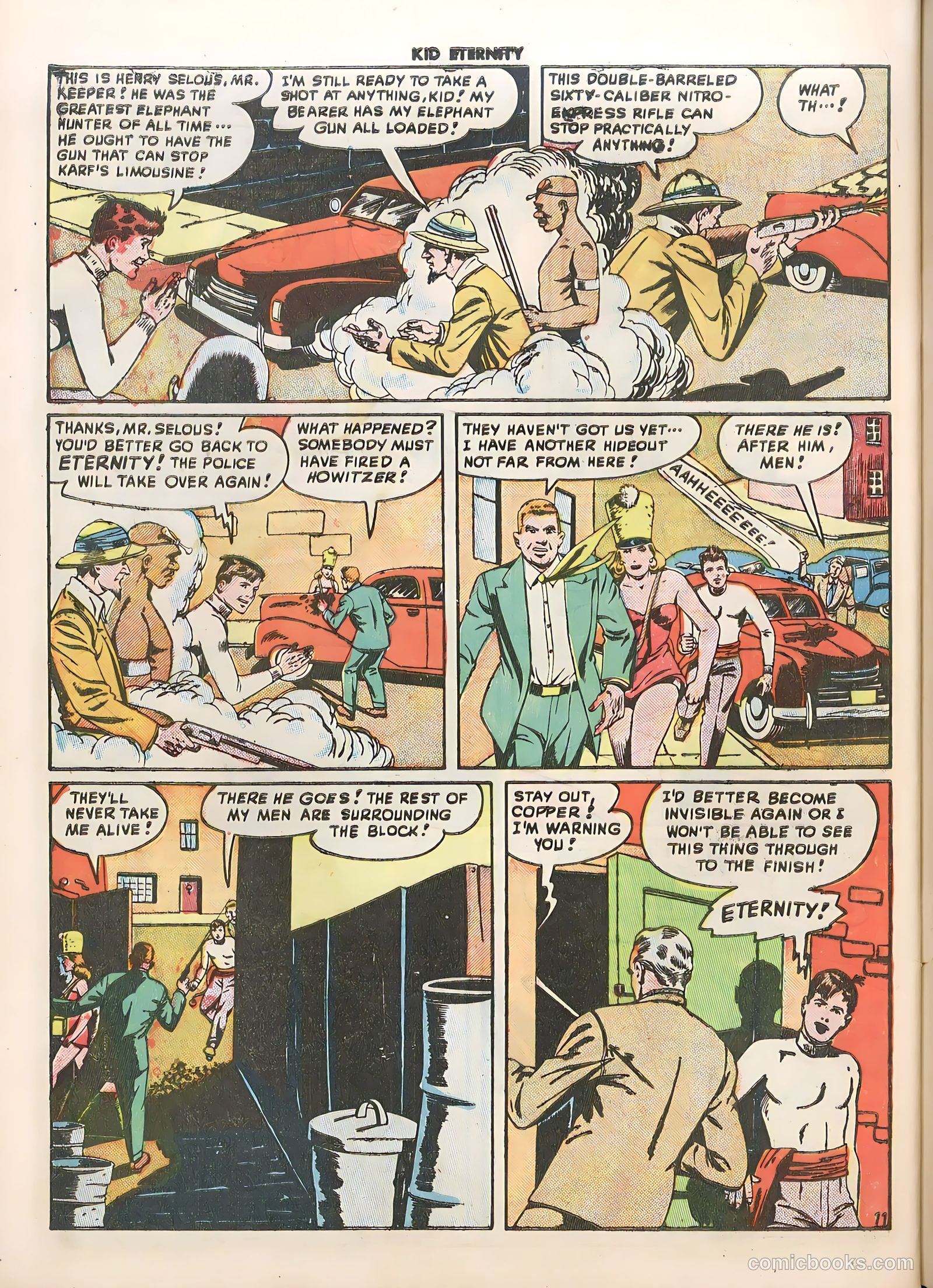 Kid Eternity #12 (1948) — page 46 of 52