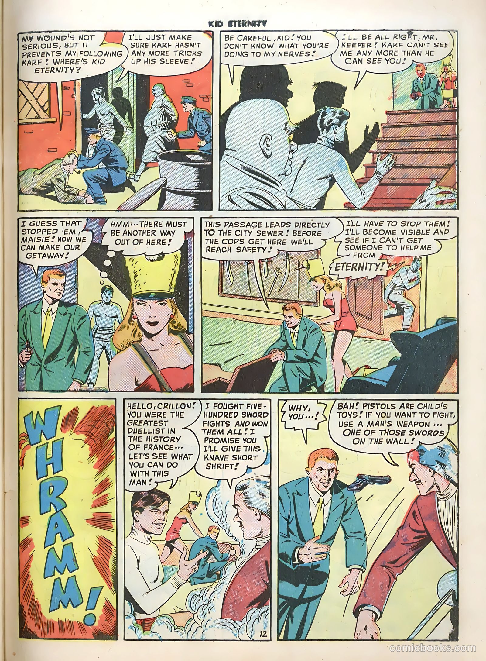Kid Eternity #12 (1948) — page 47 of 52