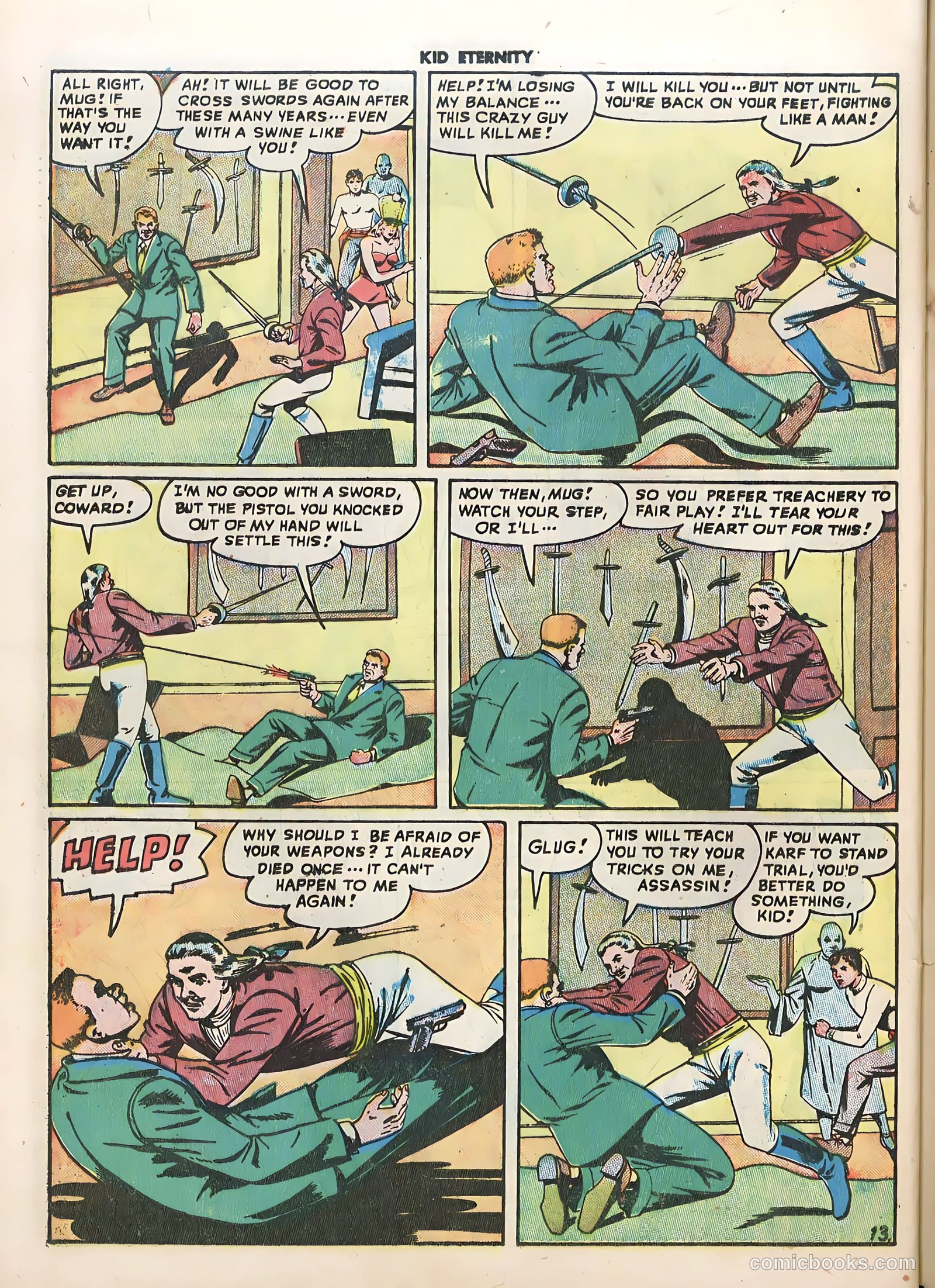 Kid Eternity #12 (1948) — page 48 of 52