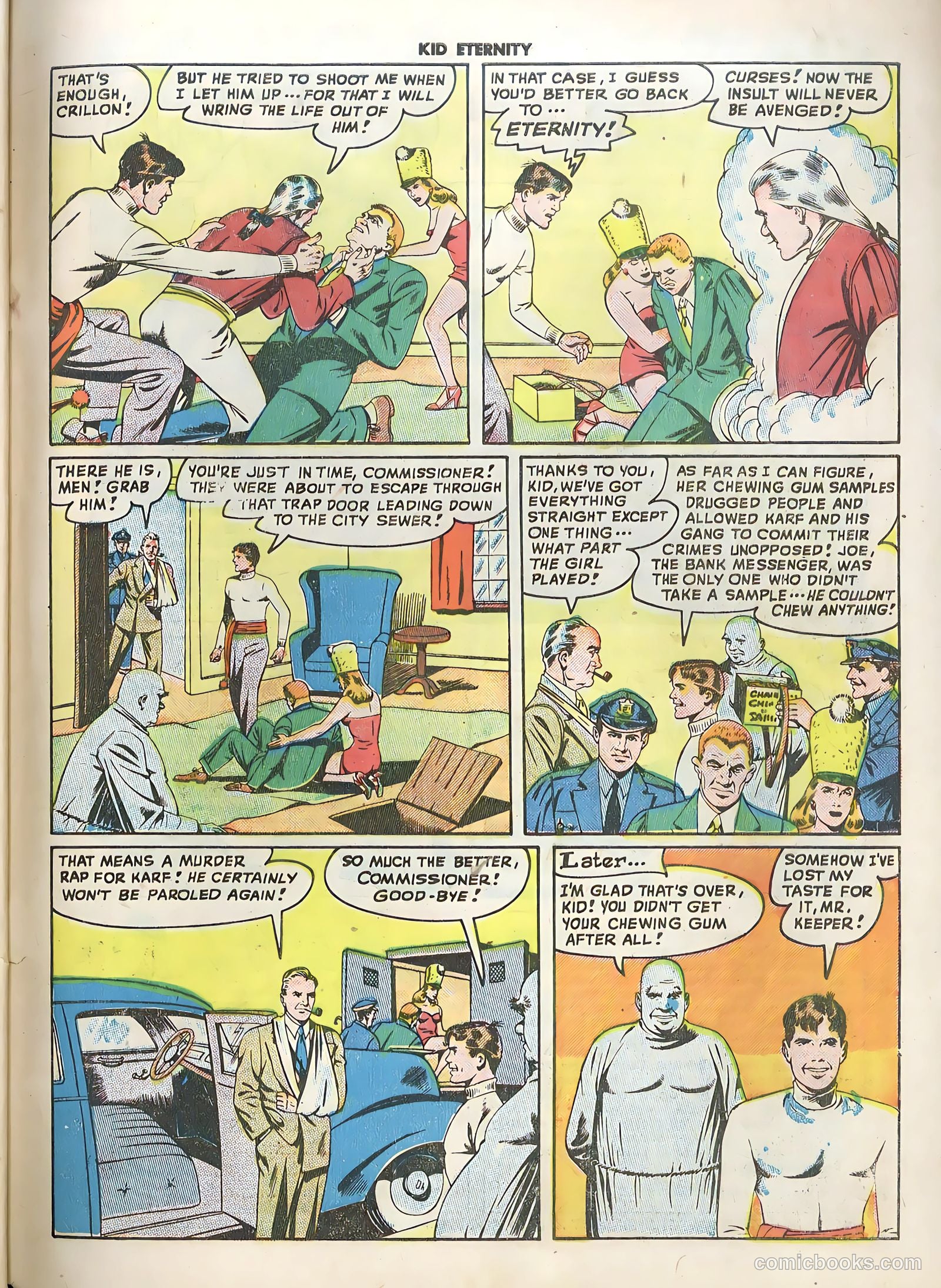 Kid Eternity #12 (1948) — page 49 of 52