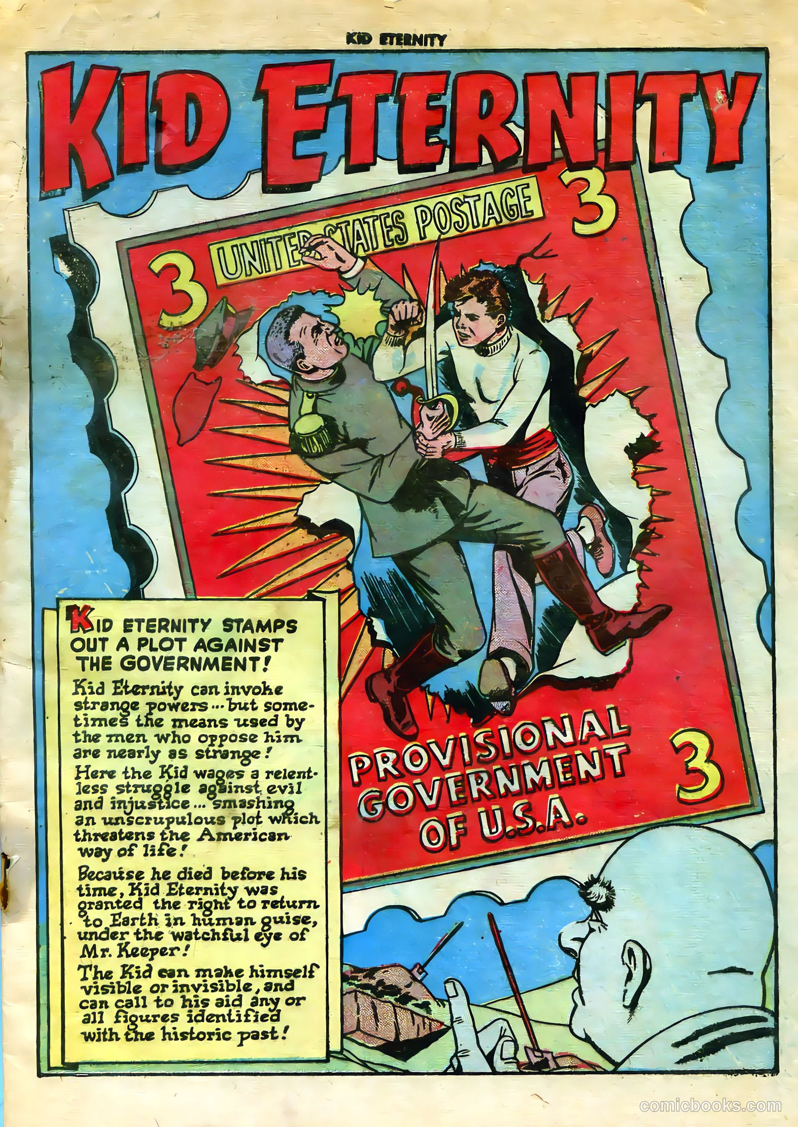 Kid Eternity #13 (1949) — page 3 of 52