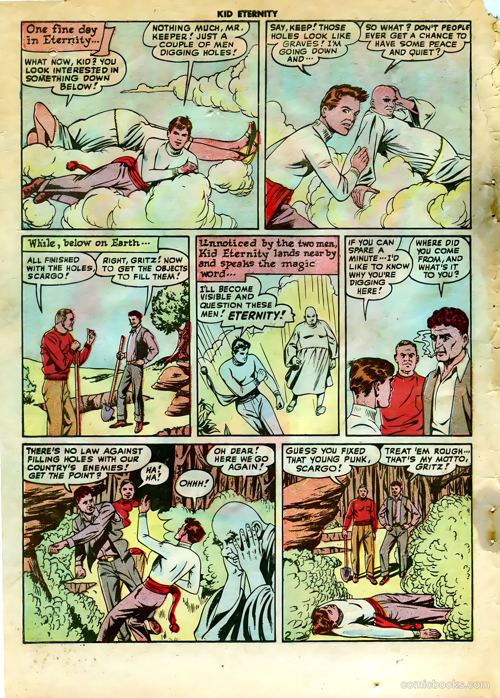 Kid Eternity #13 (1949) — page 4 of 52