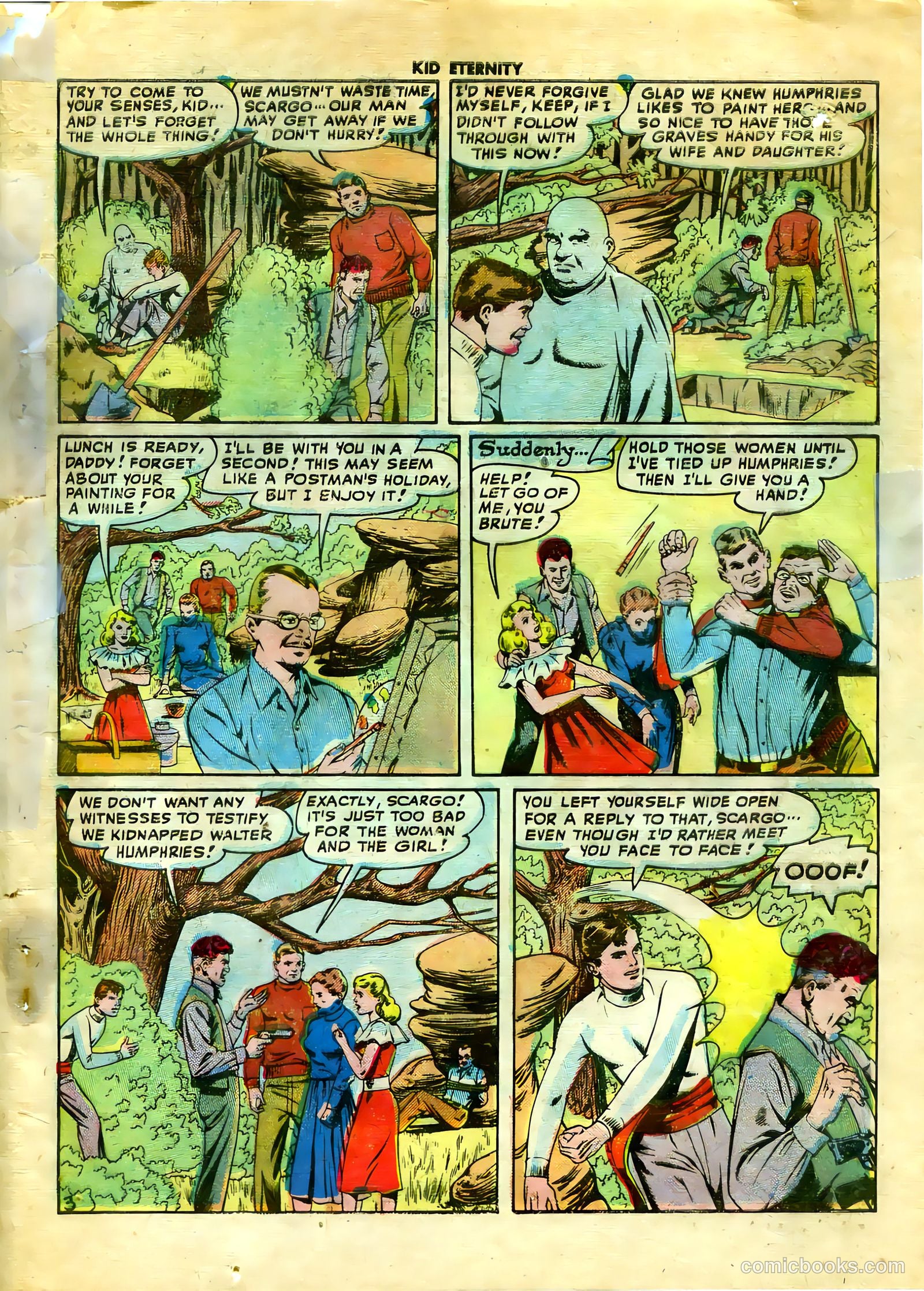 Kid Eternity #13 (1949) — page 5 of 52
