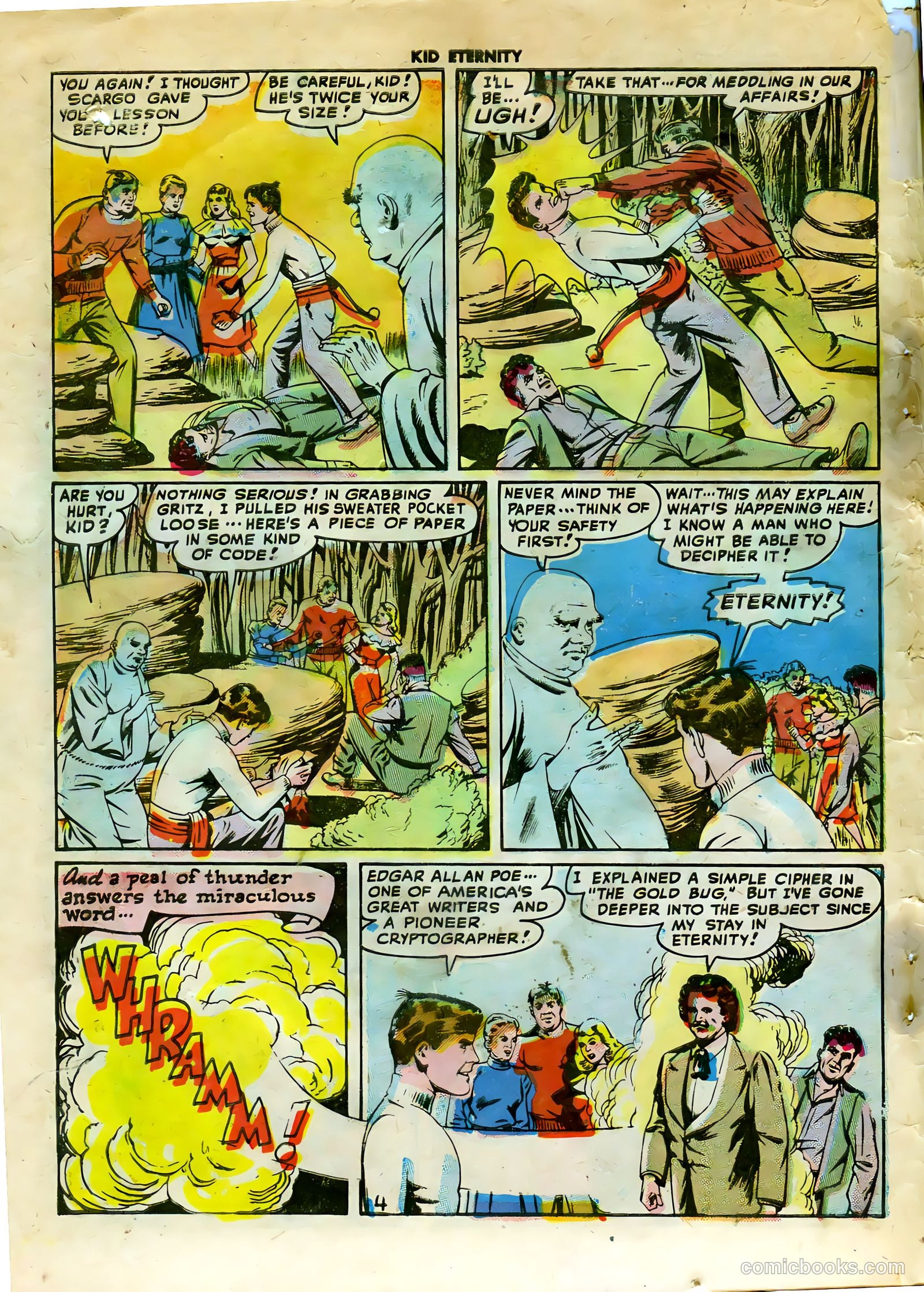Kid Eternity #13 (1949) — page 6 of 52
