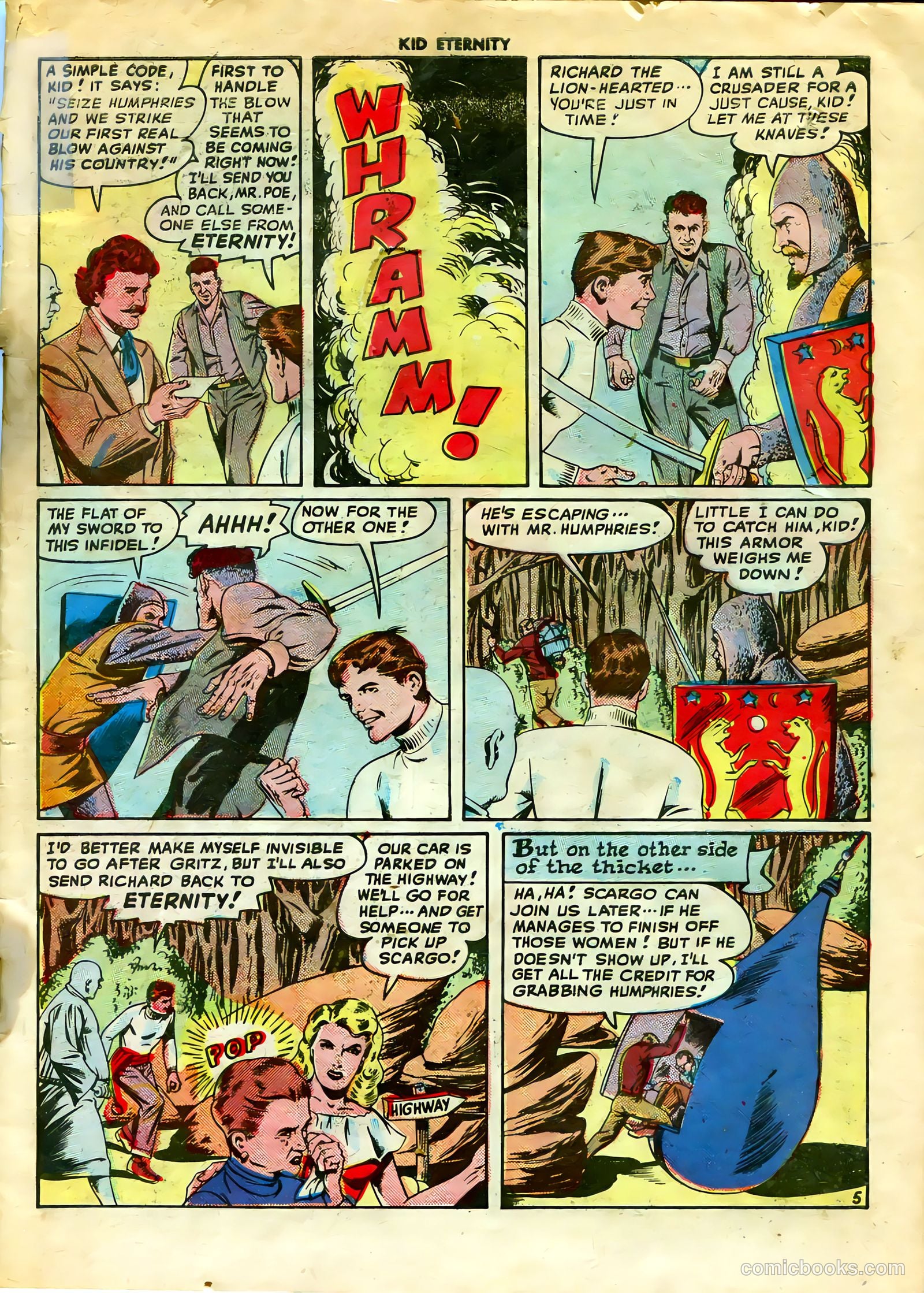 Kid Eternity #13 (1949) — page 7 of 52