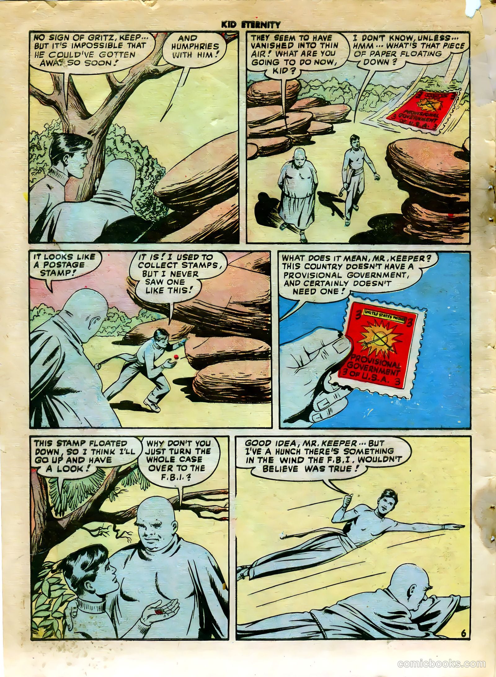 Kid Eternity #13 (1949) — page 8 of 52