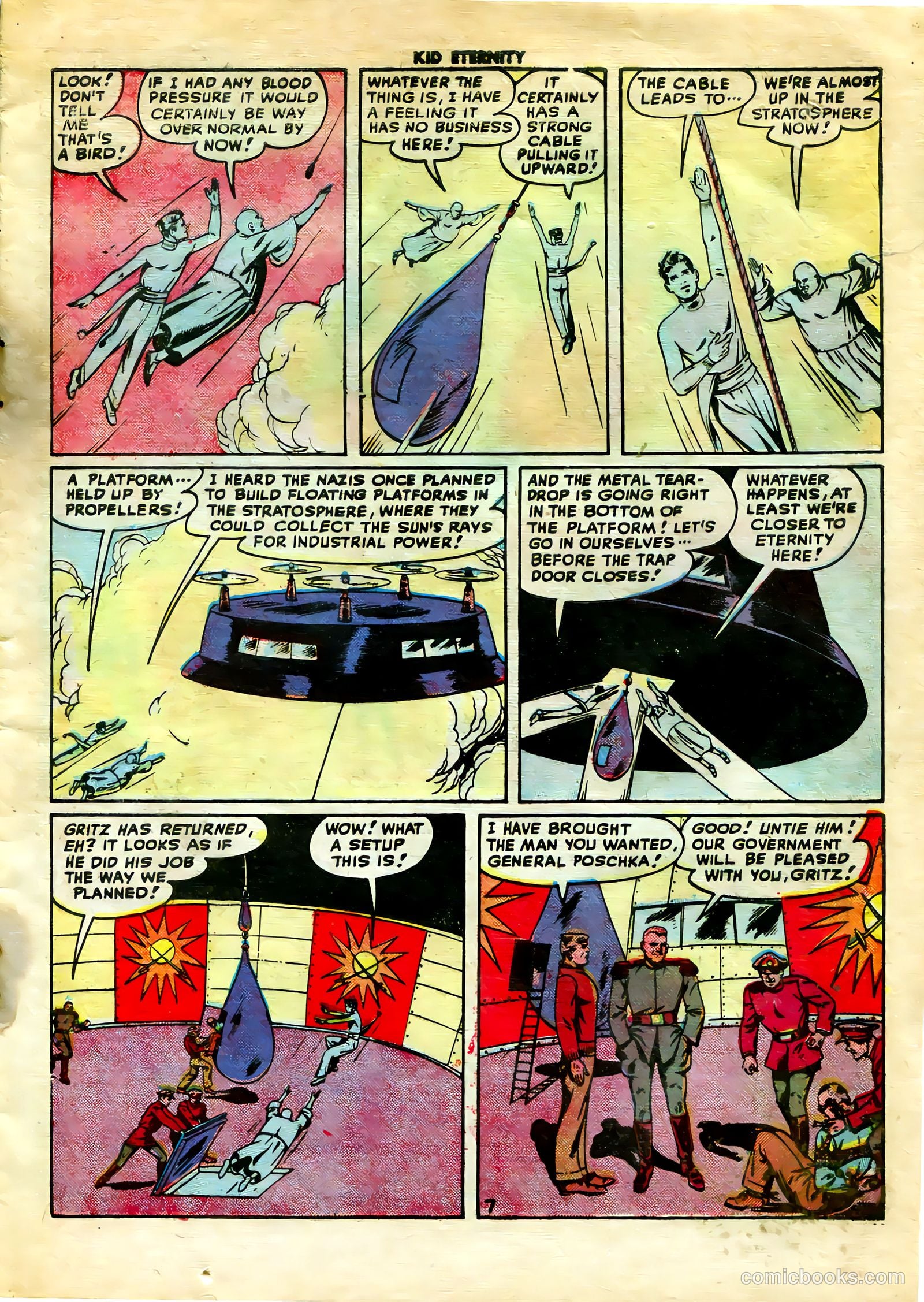 Kid Eternity #13 (1949) — page 9 of 52