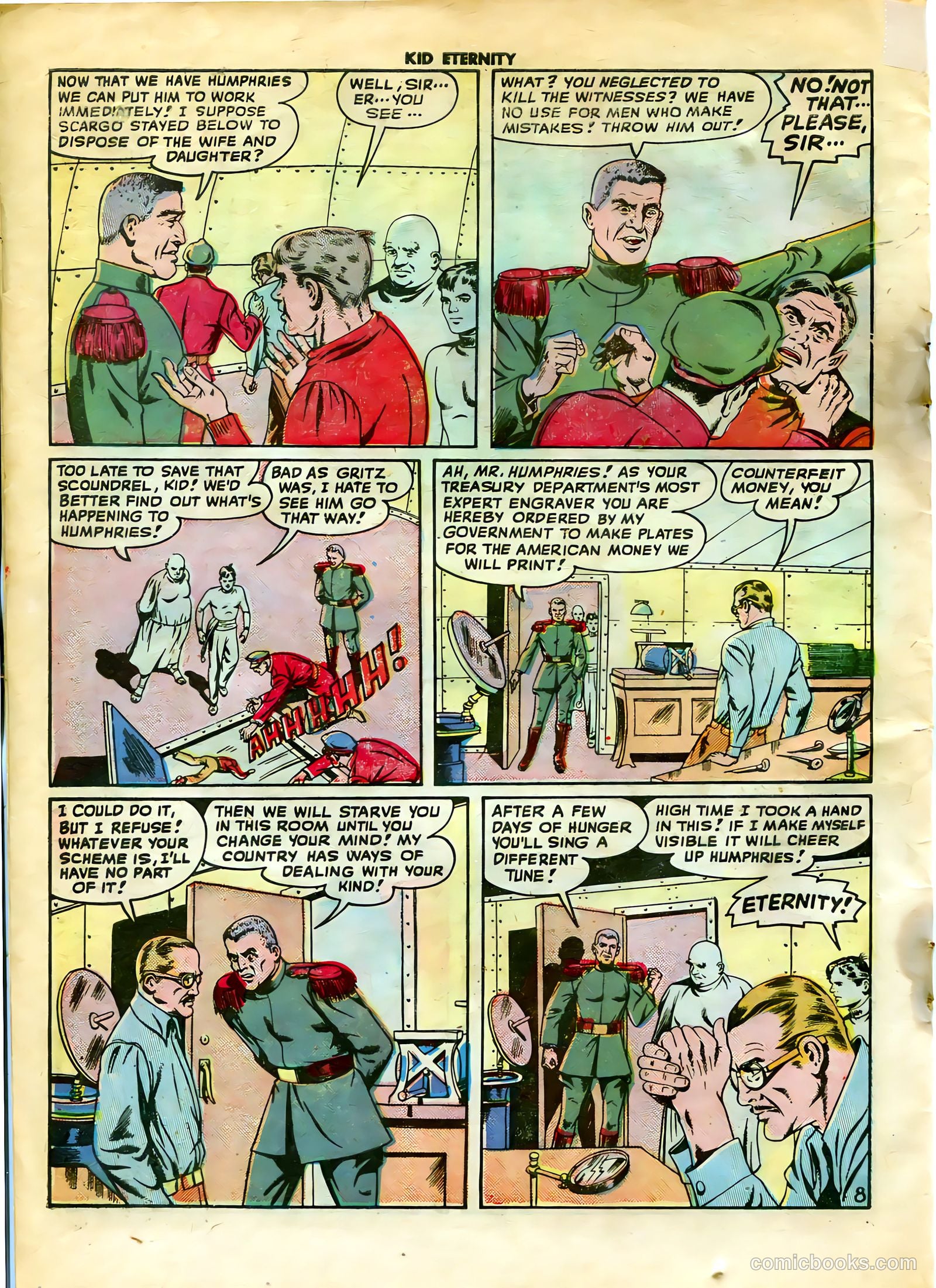 Kid Eternity #13 (1949) — page 10 of 52