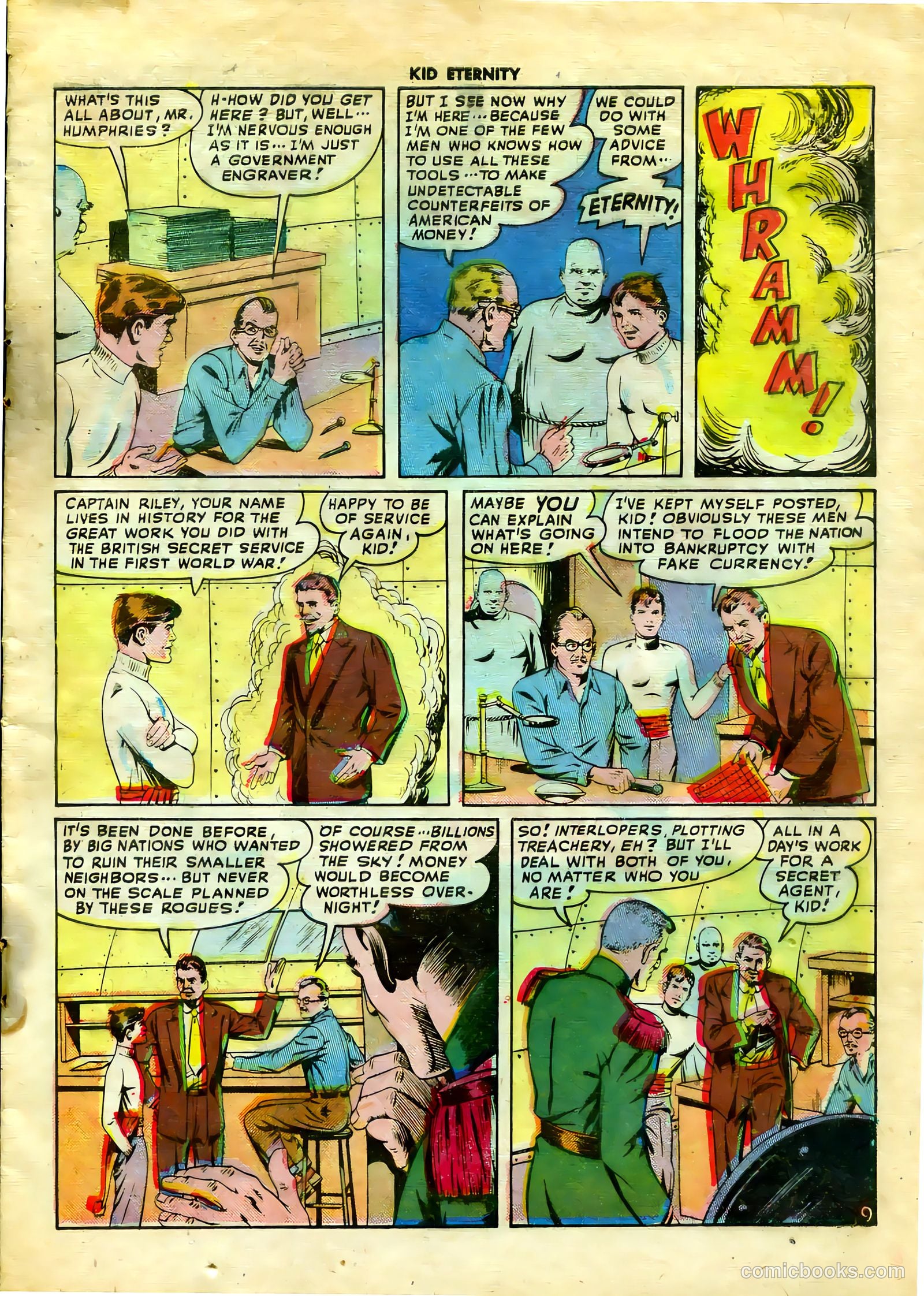 Kid Eternity #13 (1949) — page 11 of 52