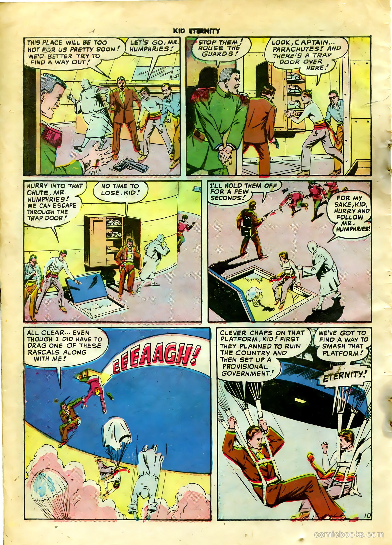 Kid Eternity #13 (1949) — page 12 of 52