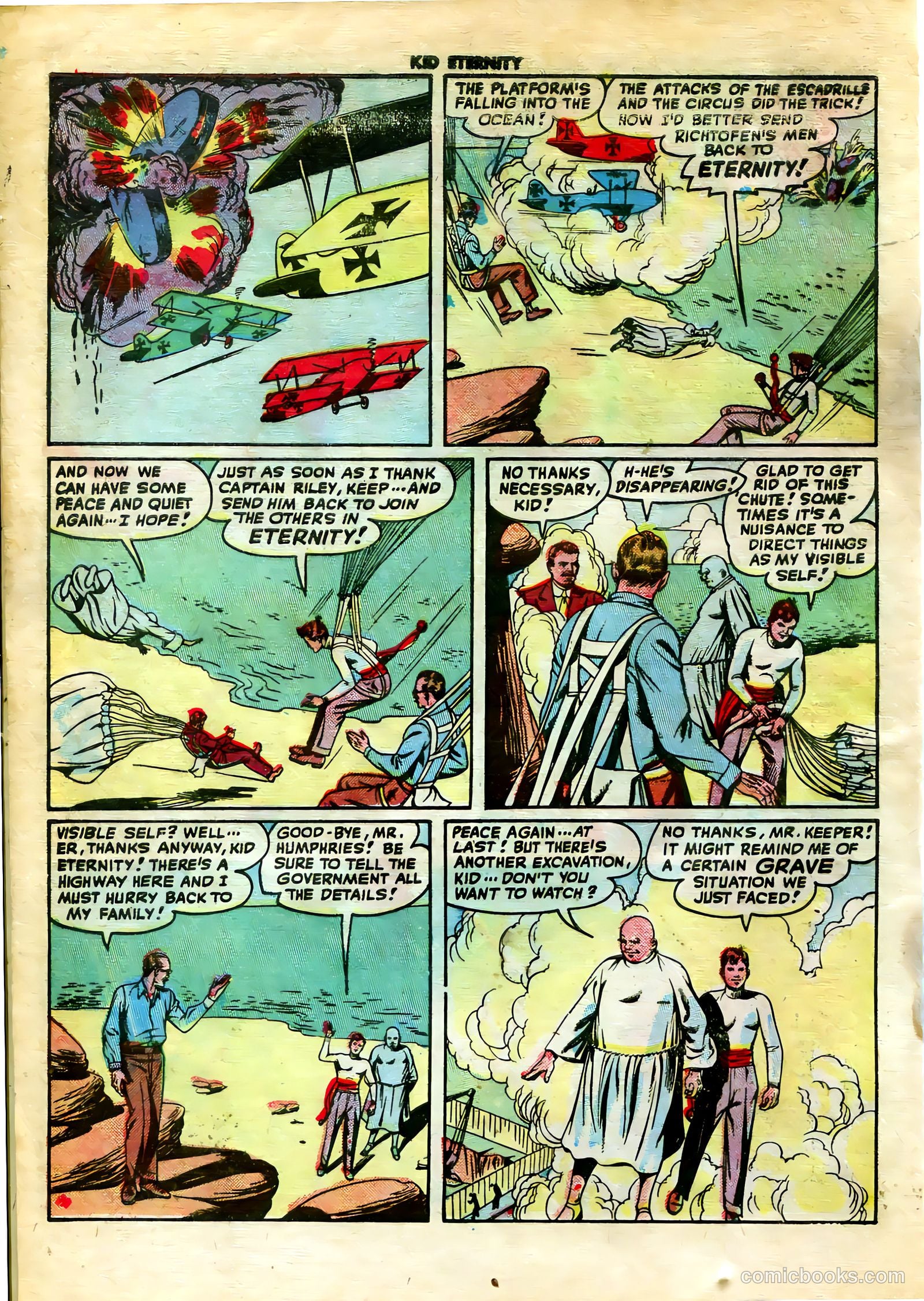 Kid Eternity #13 (1949) — page 14 of 52