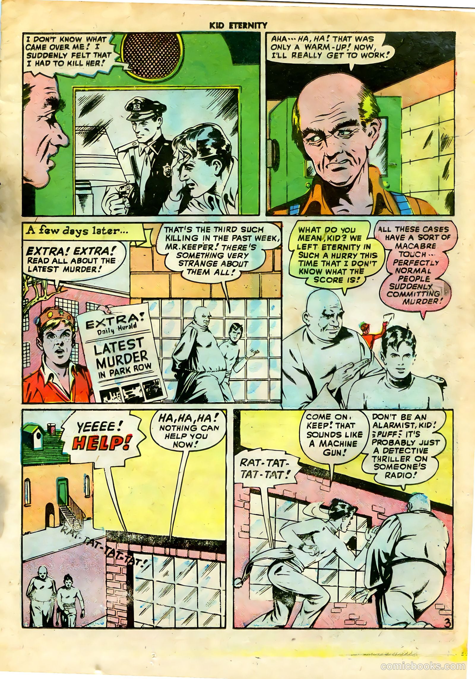 Kid Eternity #13 (1949) — page 17 of 52