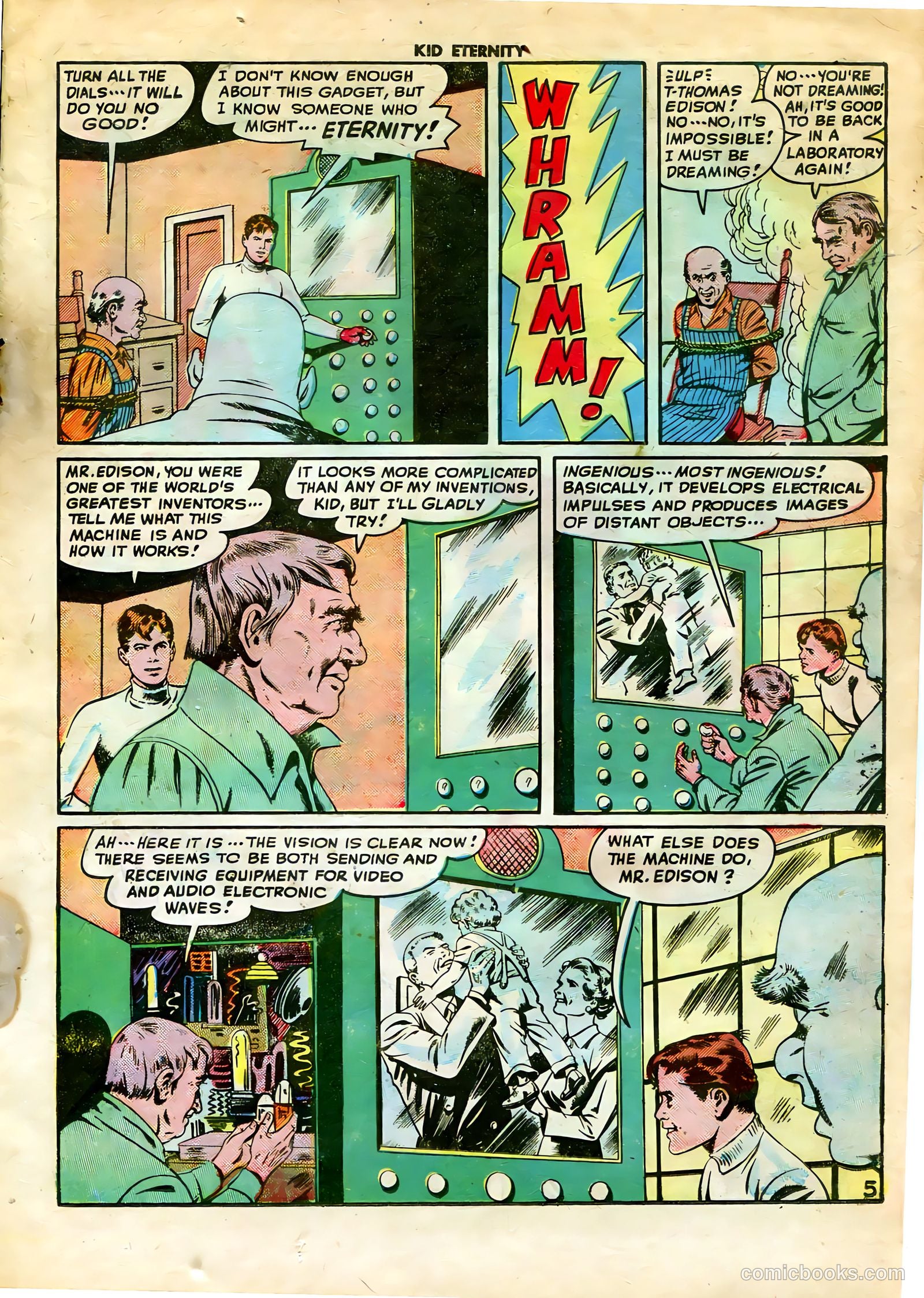 Kid Eternity #13 (1949) — page 19 of 52