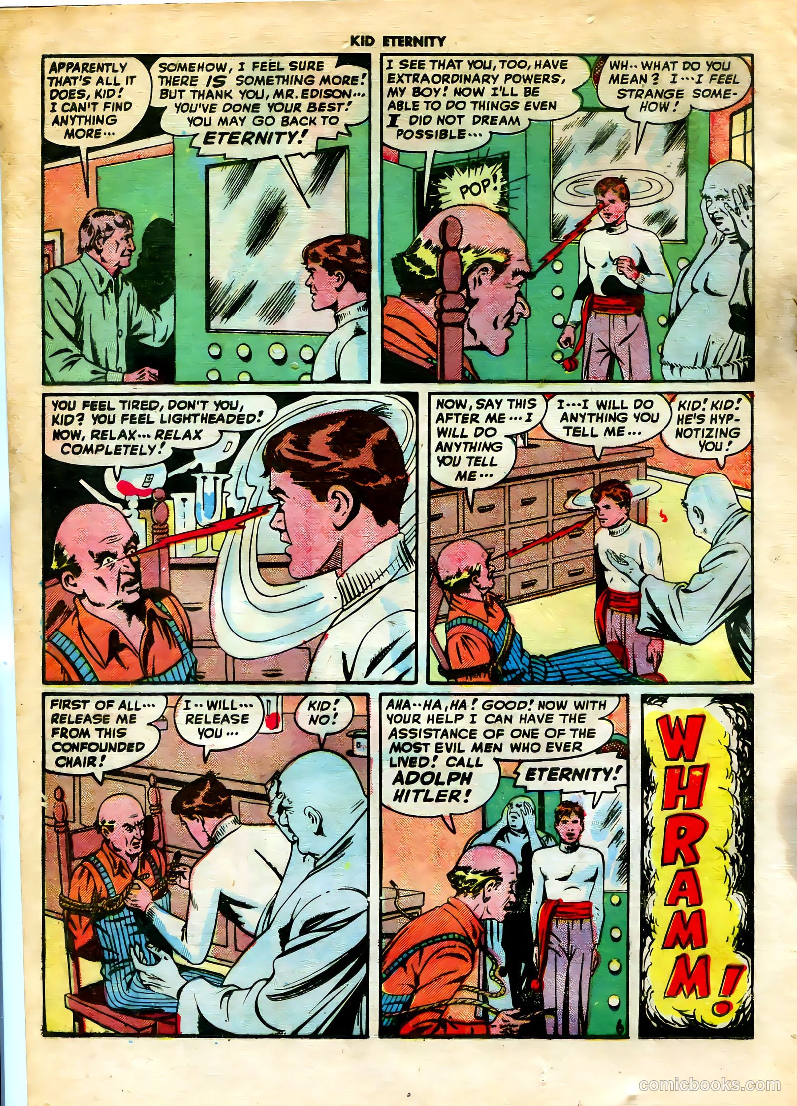 Kid Eternity #13 (1949) — page 20 of 52
