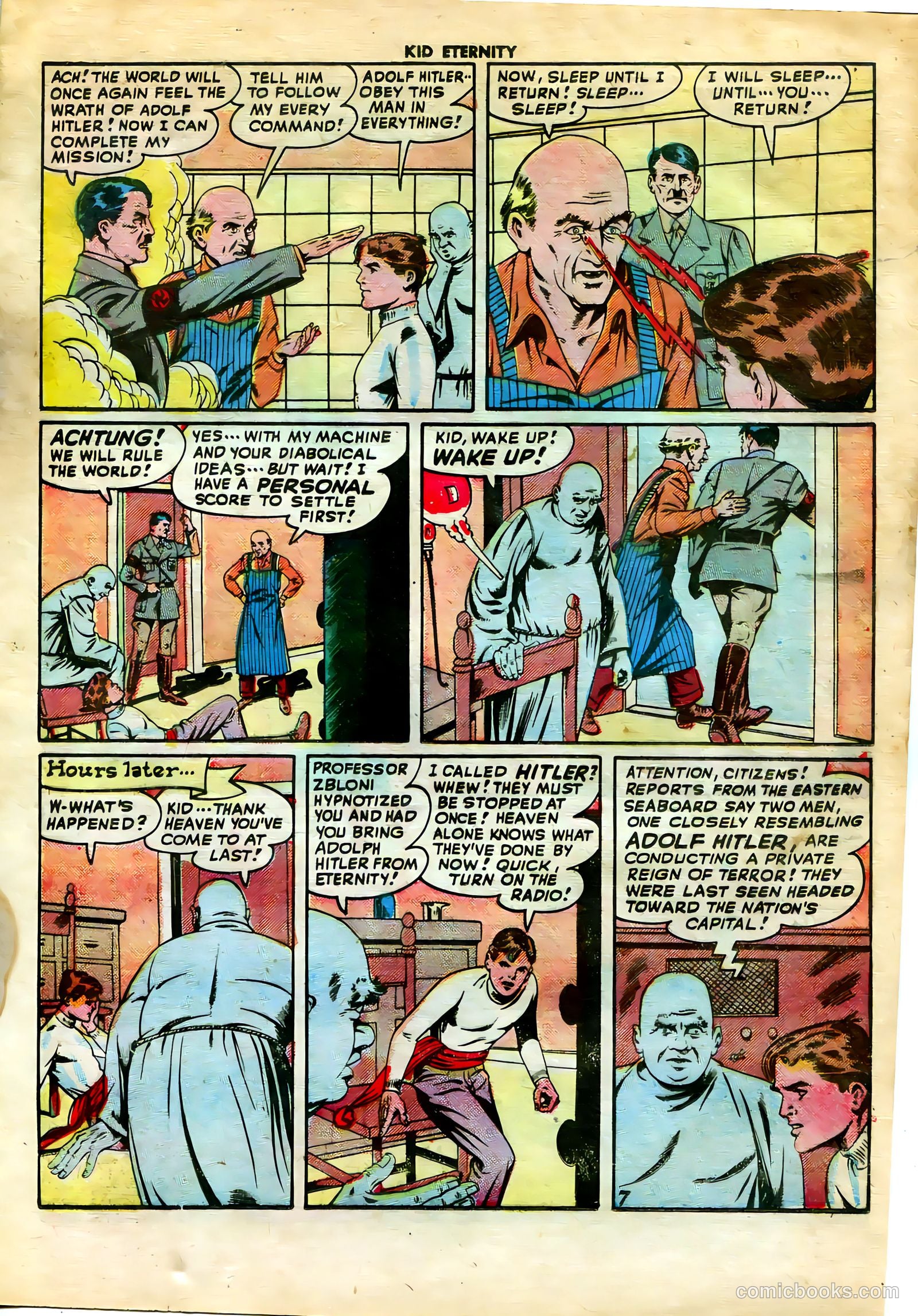 Kid Eternity #13 (1949) — page 21 of 52