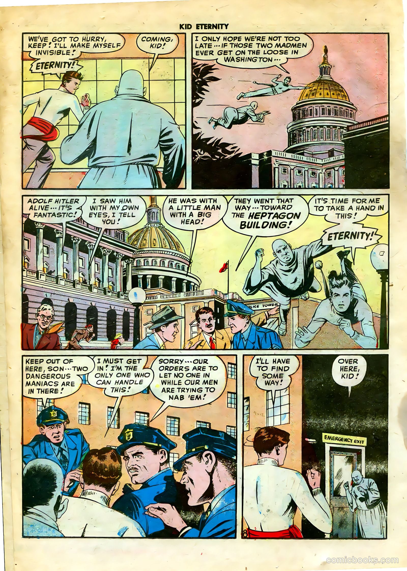 Kid Eternity #13 (1949) — page 22 of 52