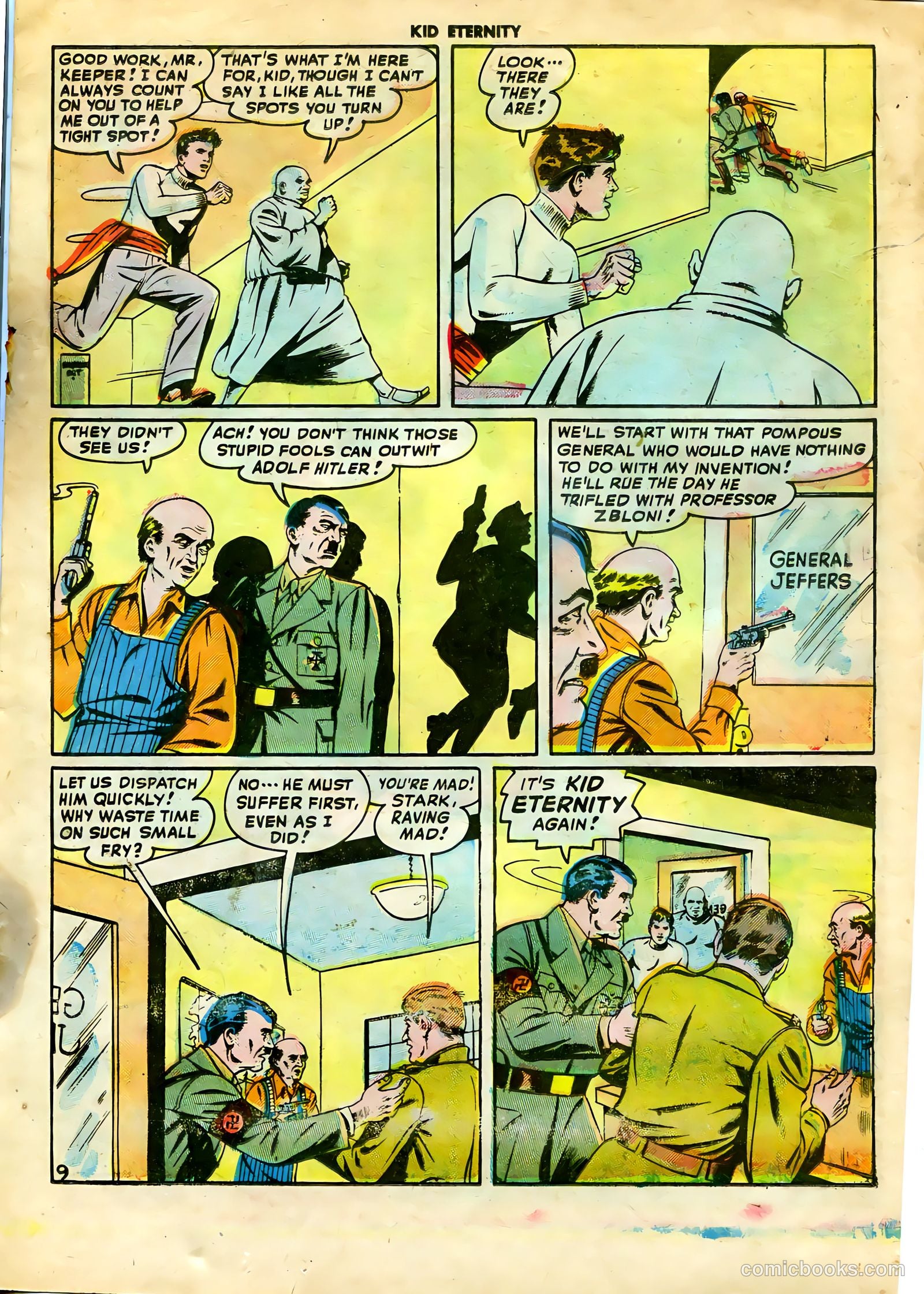 Kid Eternity #13 (1949) — page 23 of 52