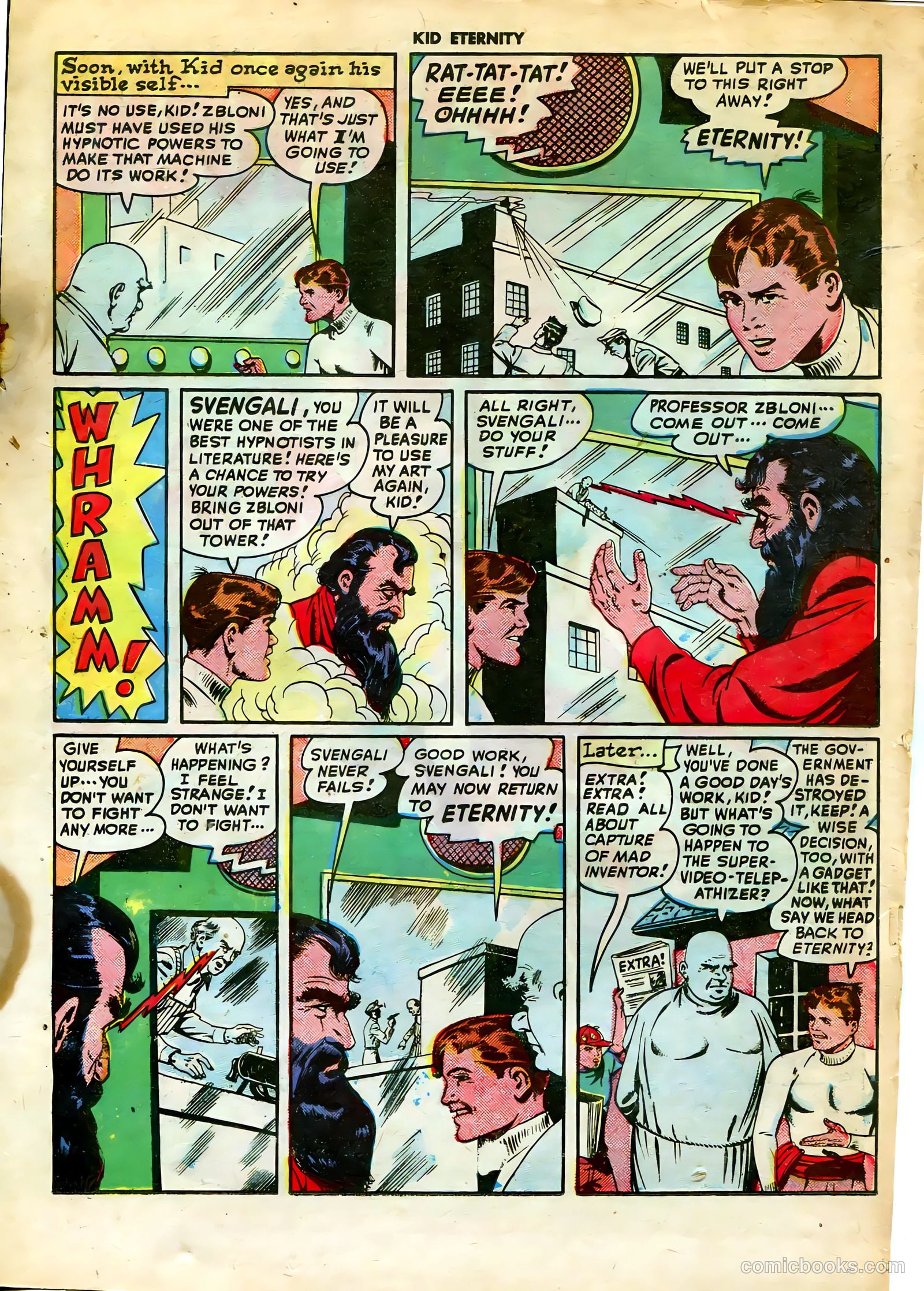 Kid Eternity #13 (1949) — page 25 of 52