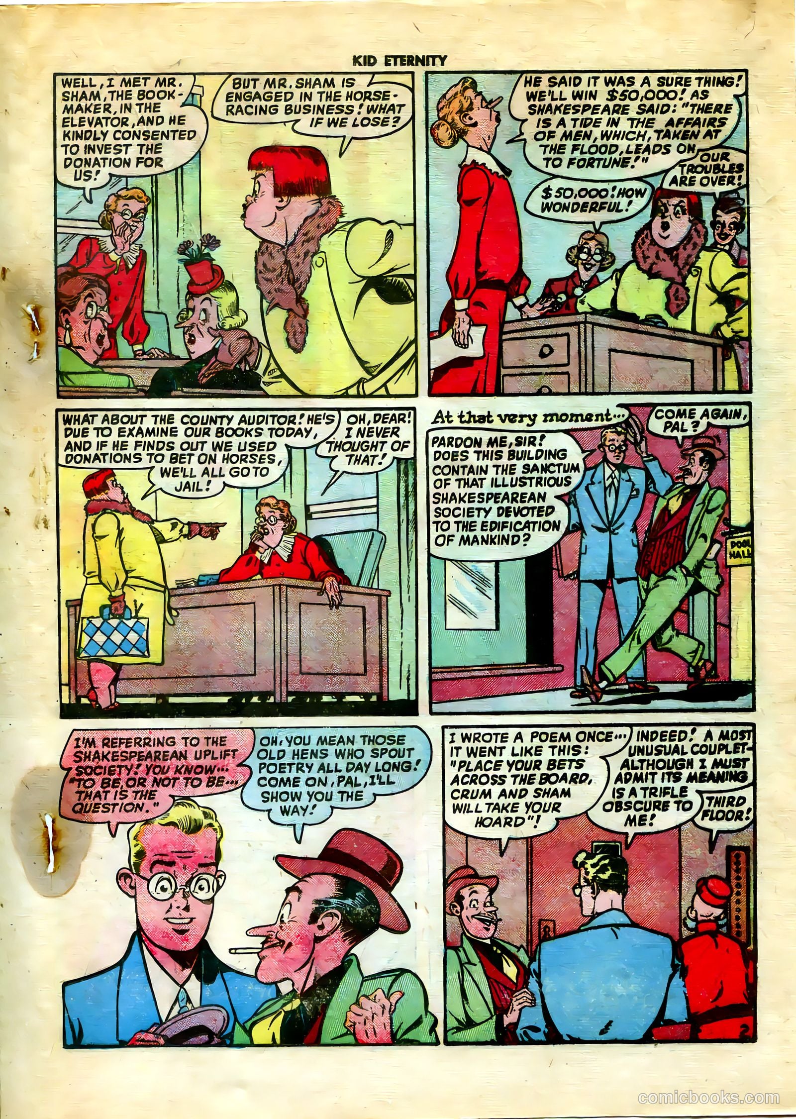 Kid Eternity #13 (1949) — page 27 of 52