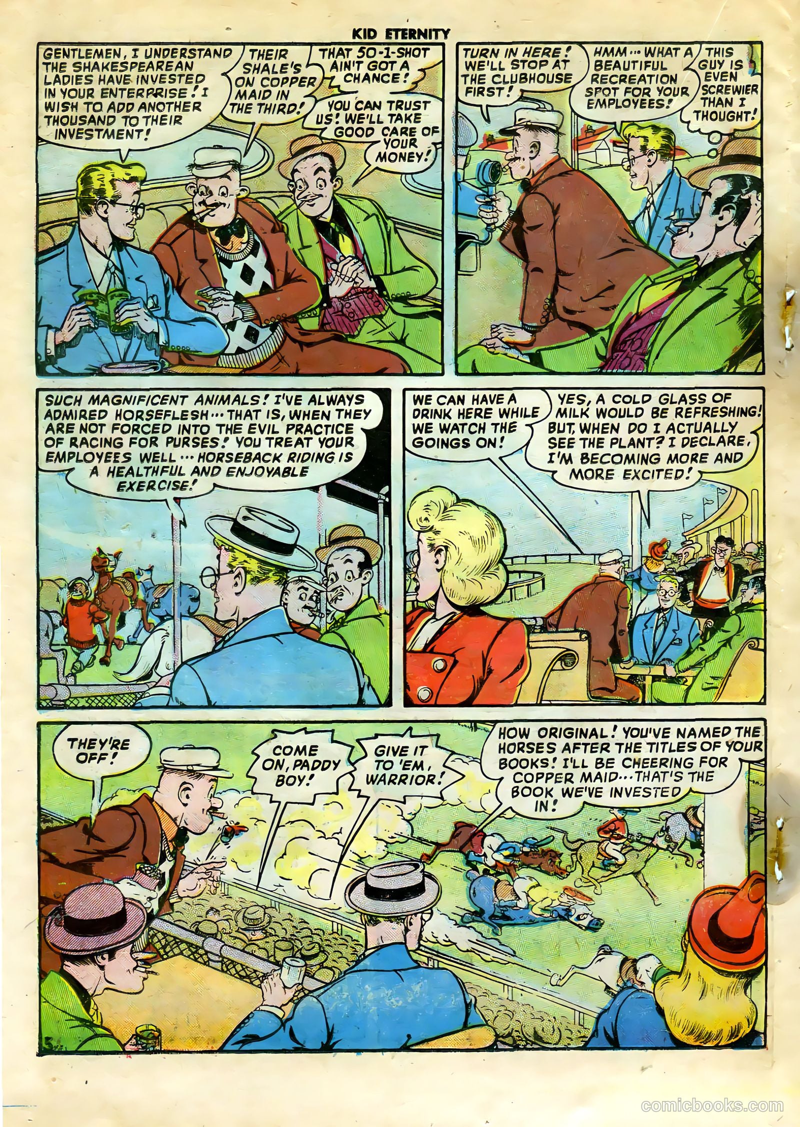Kid Eternity #13 (1949) — page 30 of 52