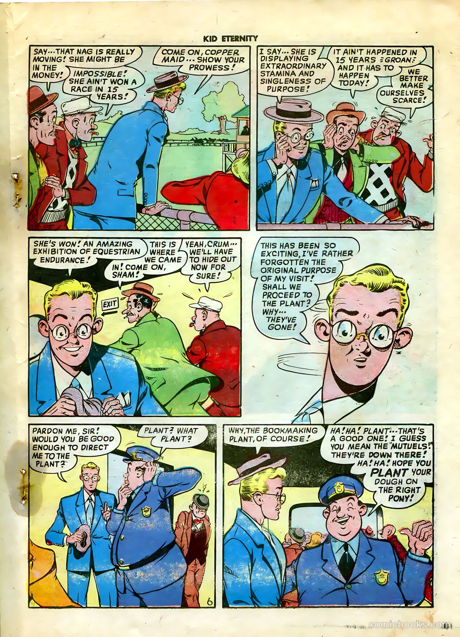 Kid Eternity #13 (1949) — page 31 of 52