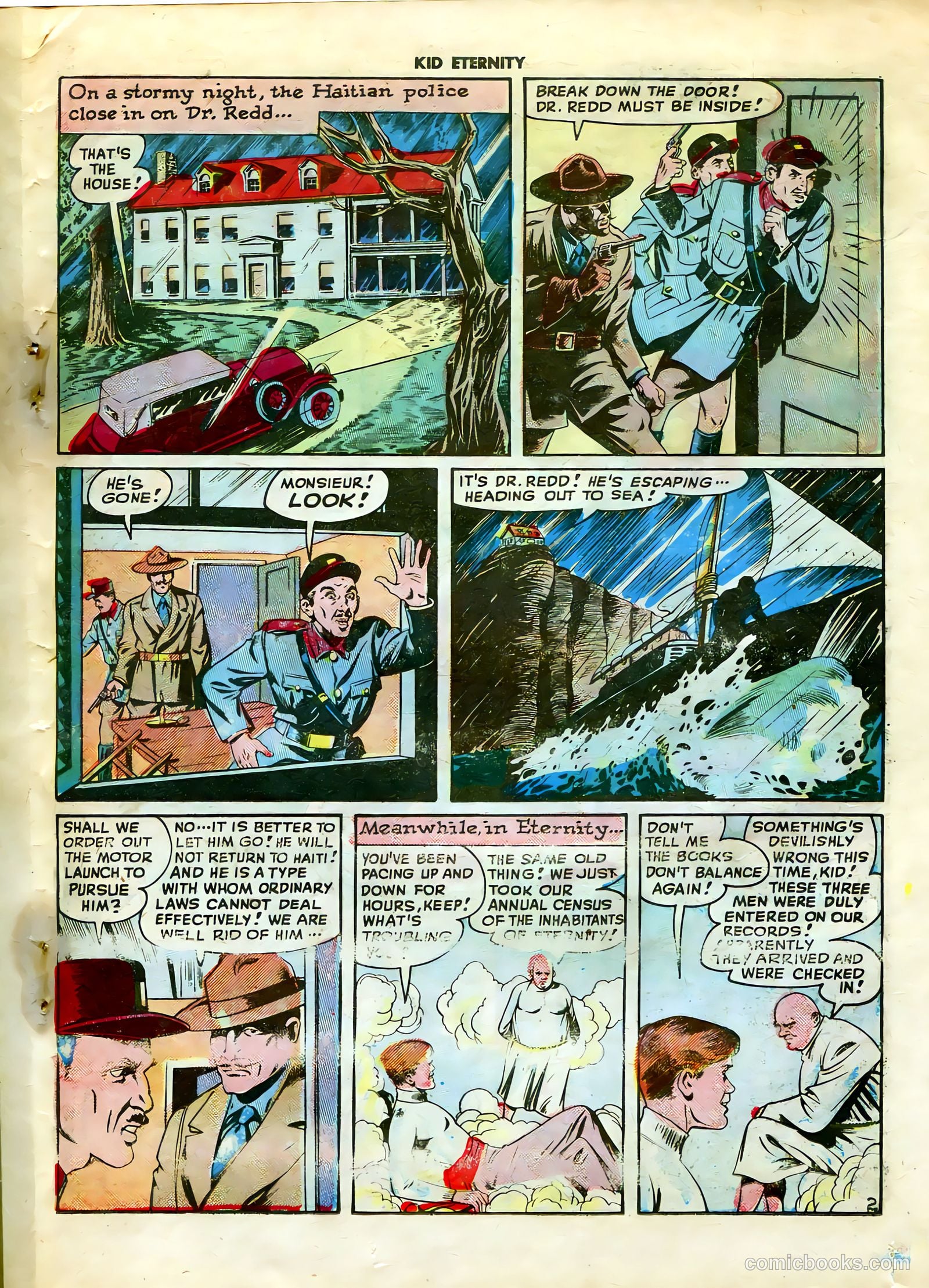 Kid Eternity #13 (1949) — page 37 of 52