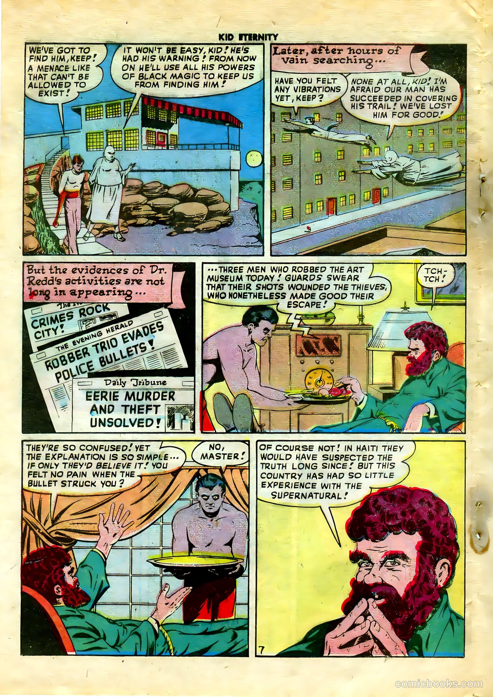Kid Eternity #13 (1949) — page 42 of 52