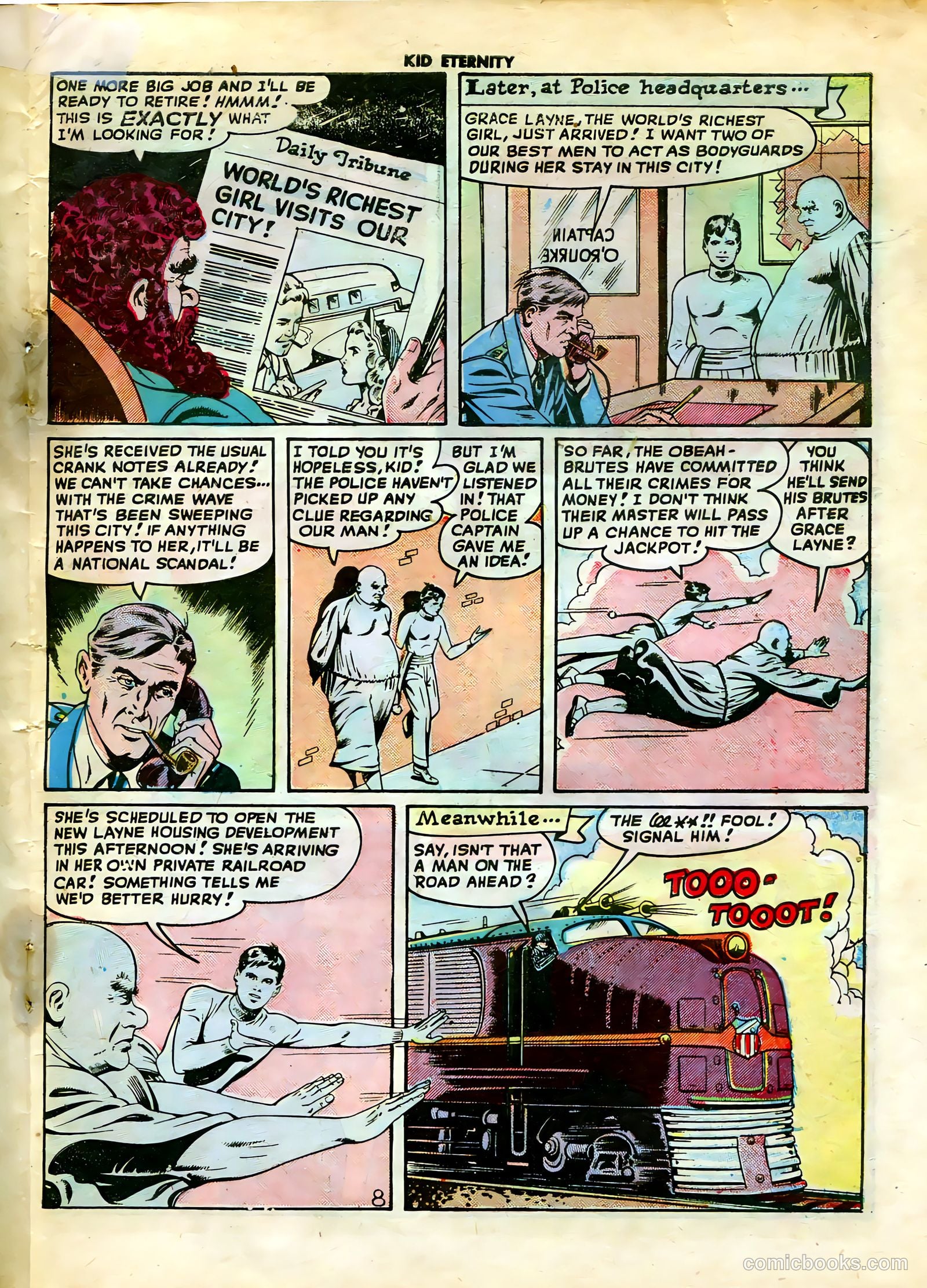 Kid Eternity #13 (1949) — page 43 of 52