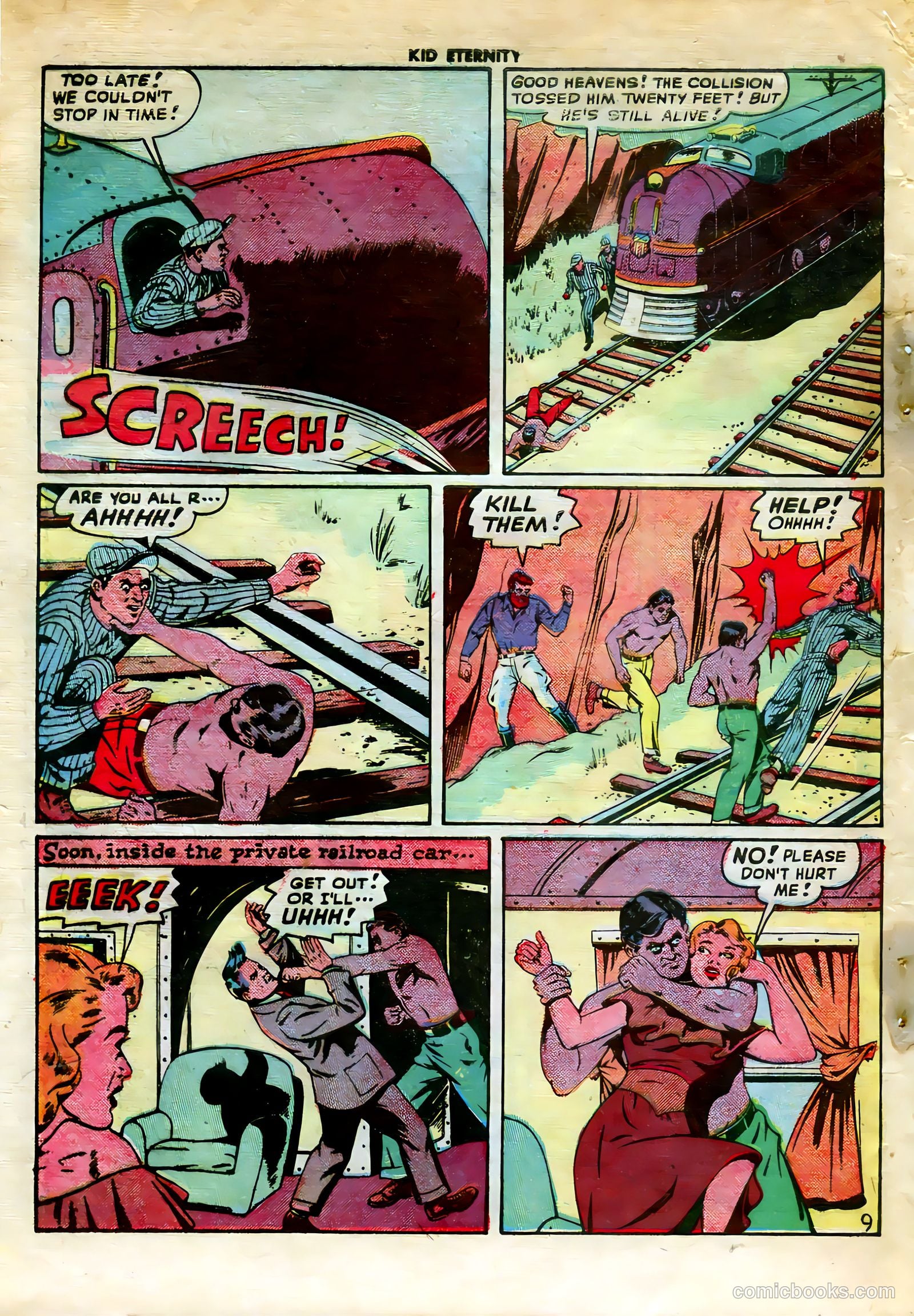 Kid Eternity #13 (1949) — page 44 of 52