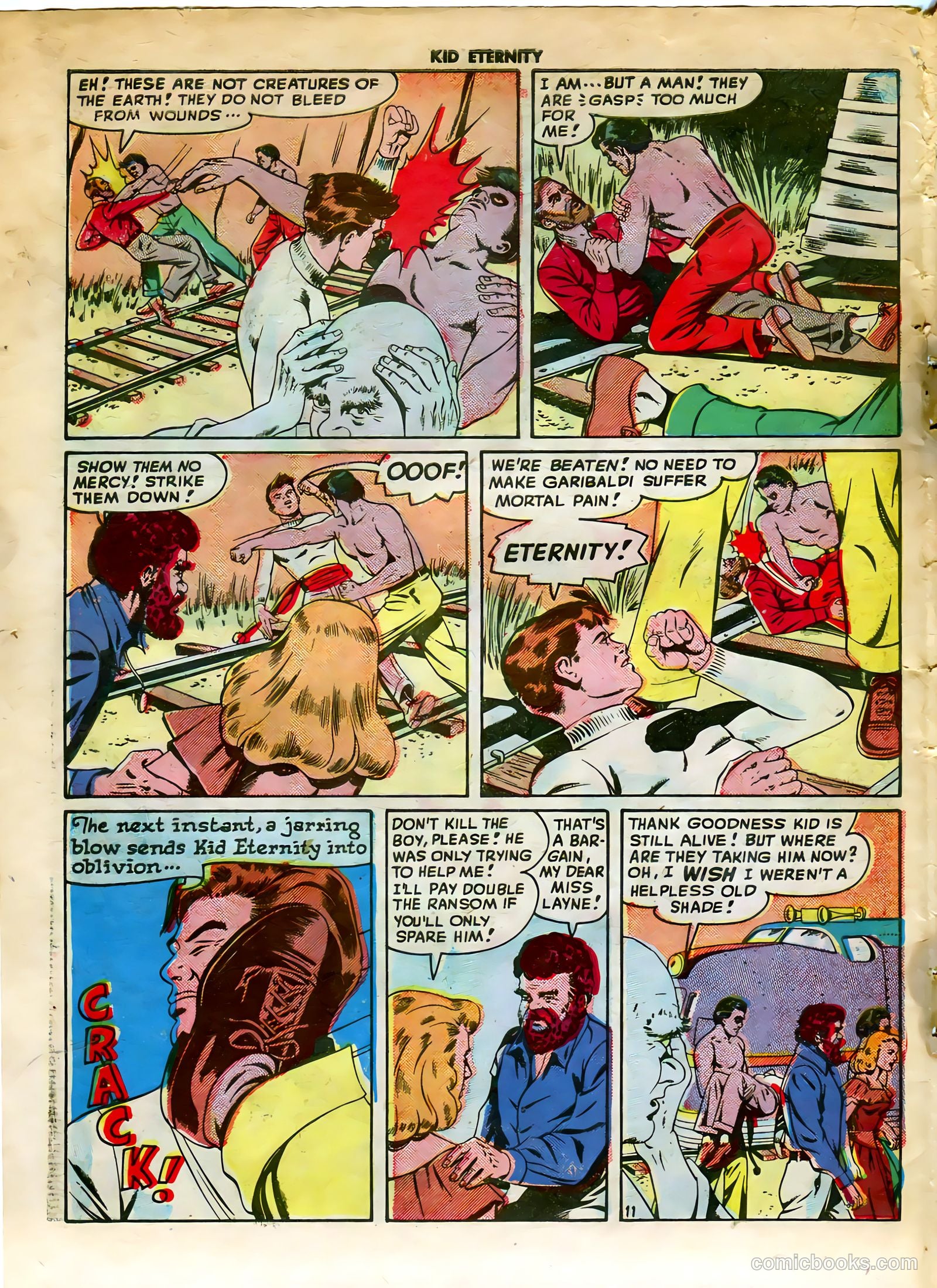 Kid Eternity #13 (1949) — page 46 of 52